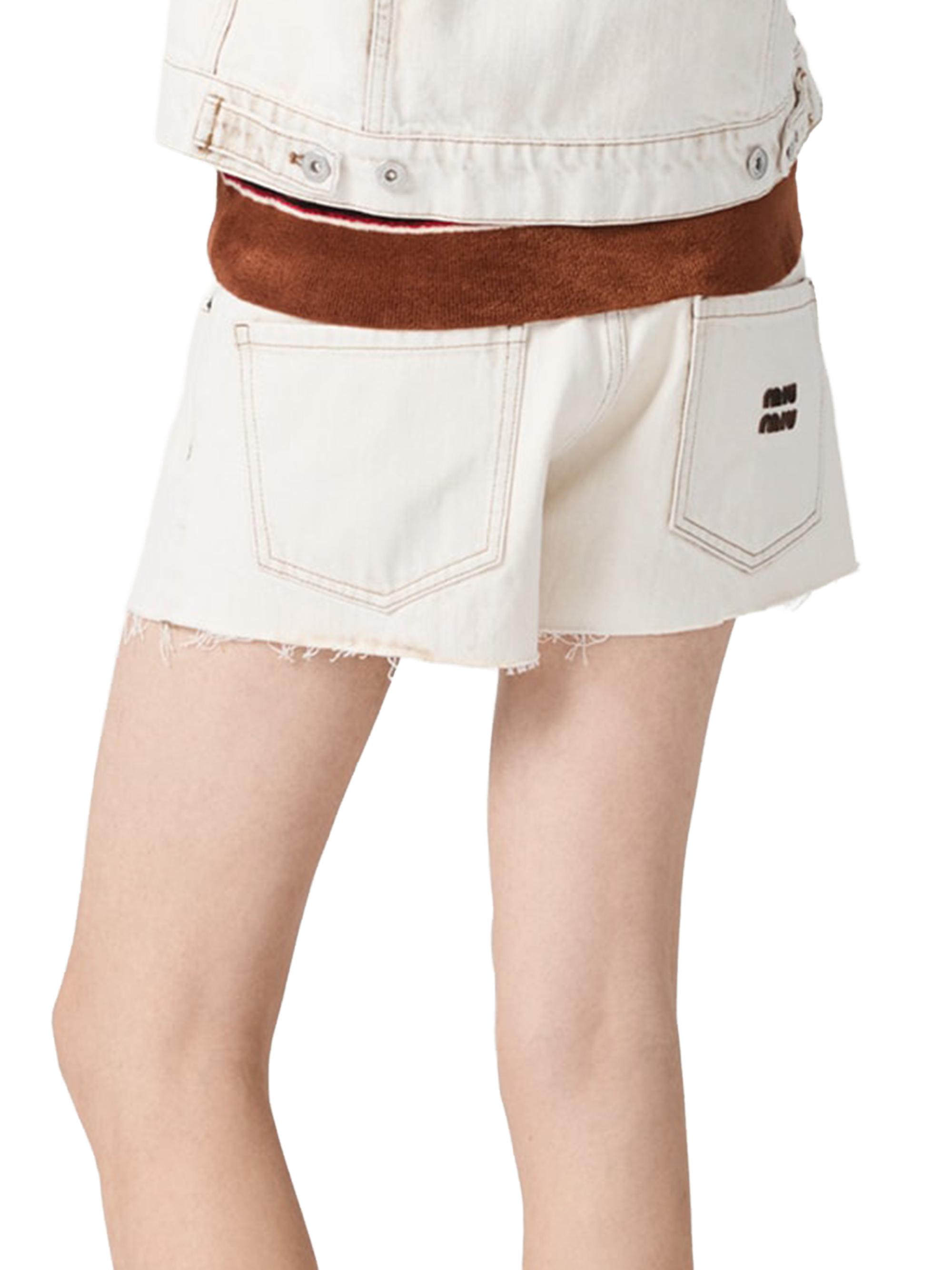 Miu Miu Denim Shorts | Saks Fifth Avenue