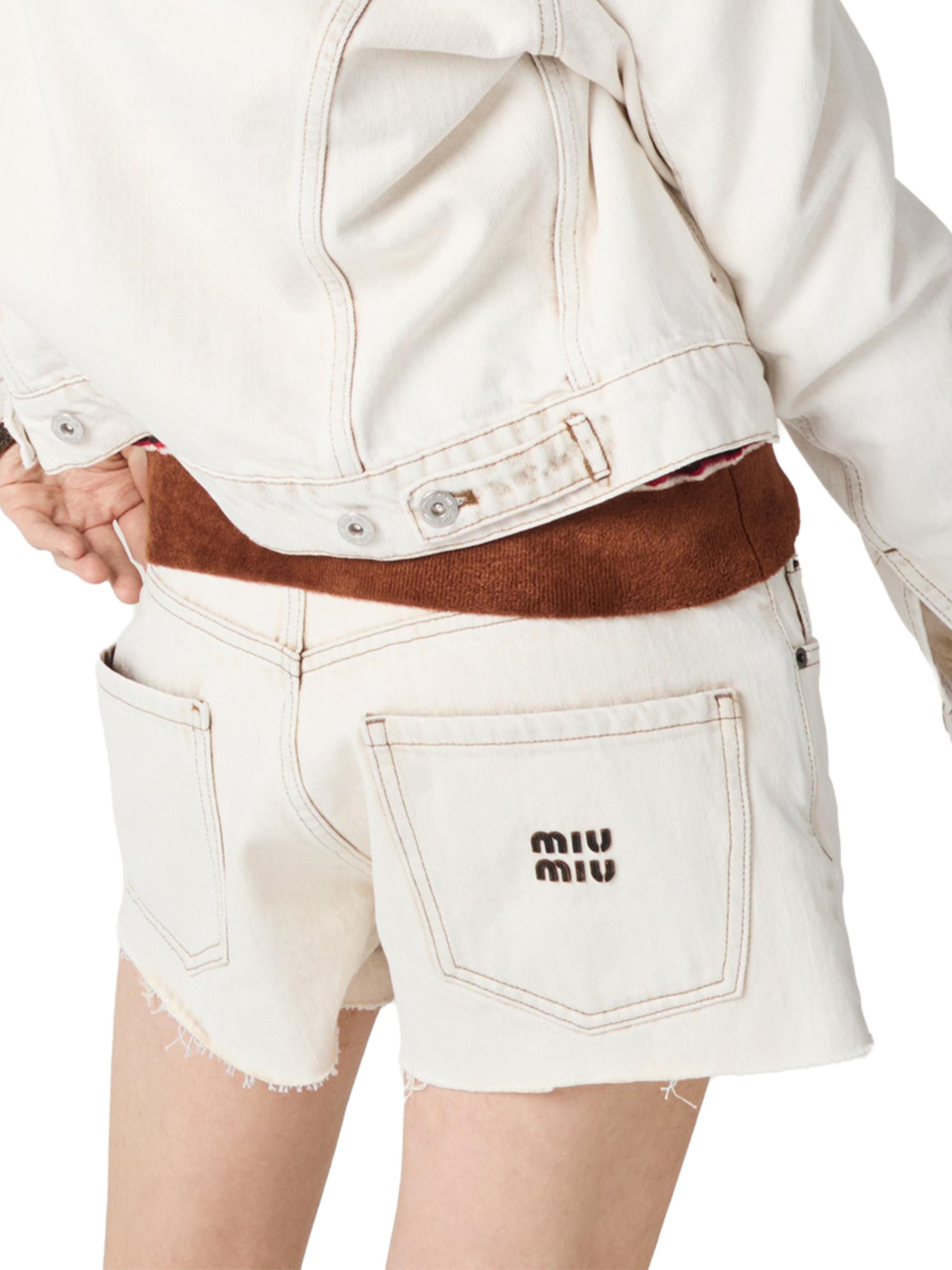 Miu Miu Denim Shorts | Saks Fifth Avenue