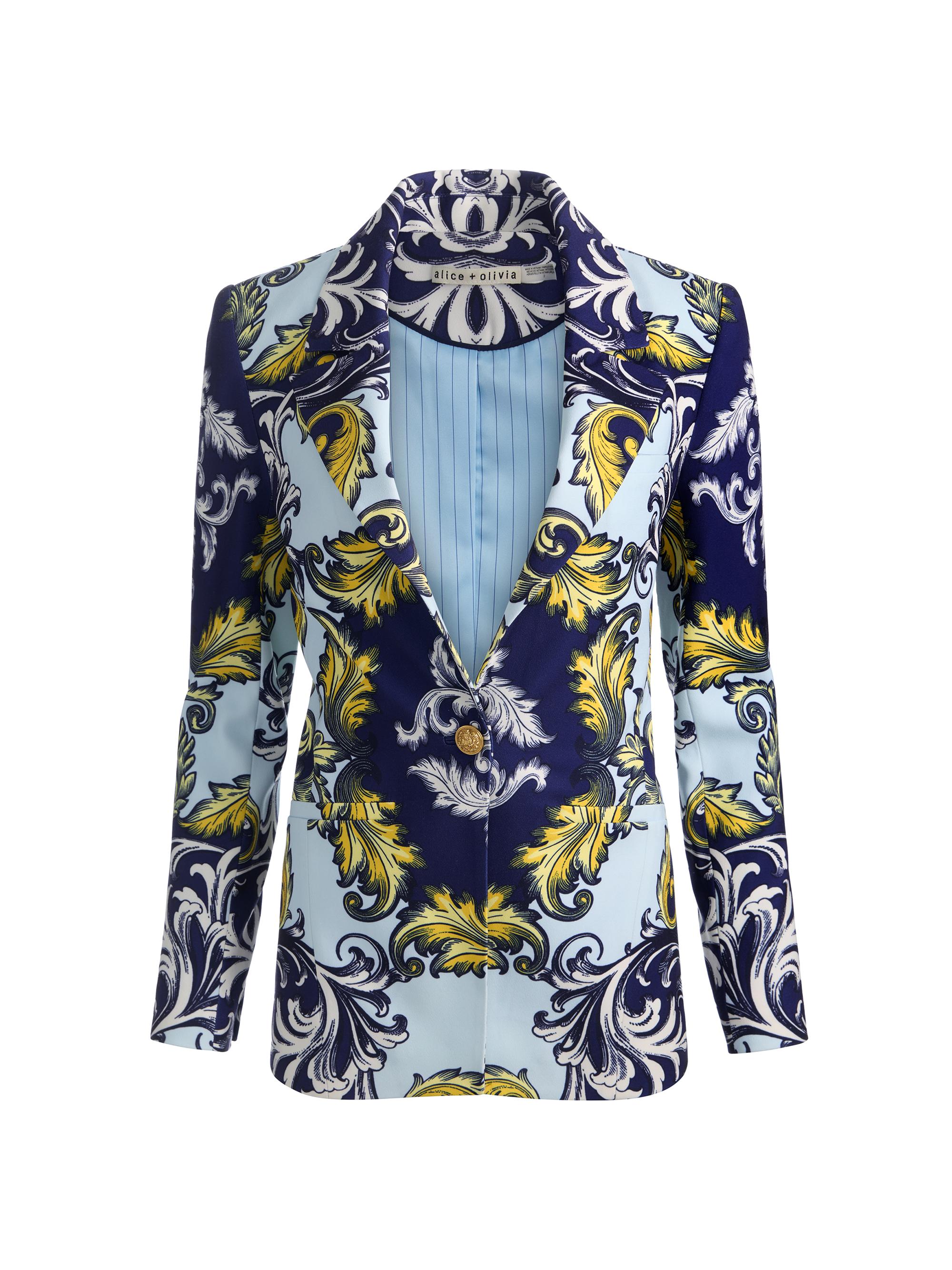 Hope Printed Fitted Blazer