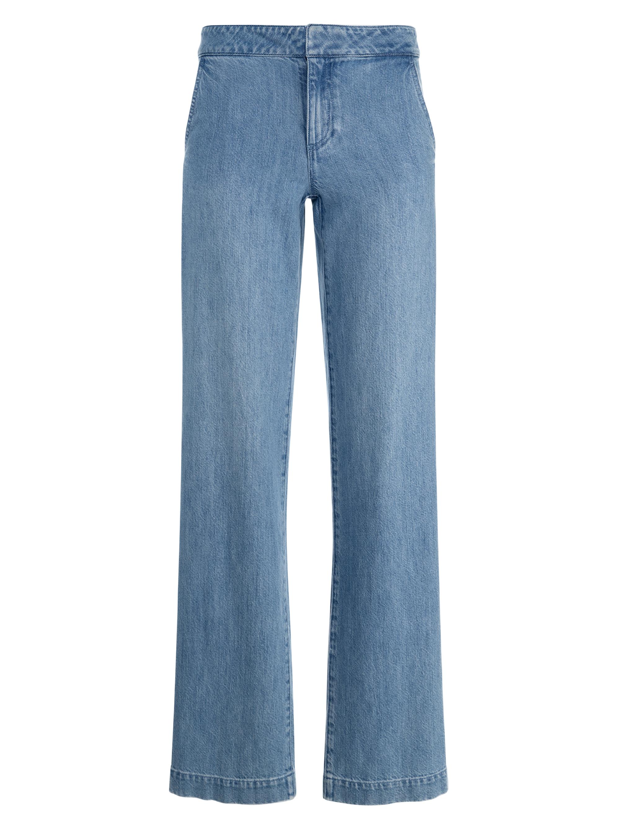 Derek Lam 10 Crosby Faye Ombré High-Rise Wide-Leg Jeans | Saks