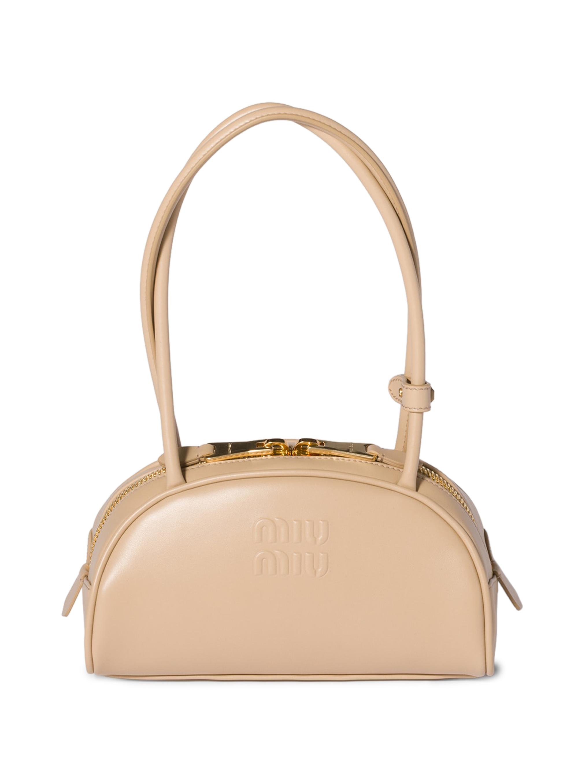 Miu Miu Beau Leather Shoulder Bag | Saks Fifth Avenue