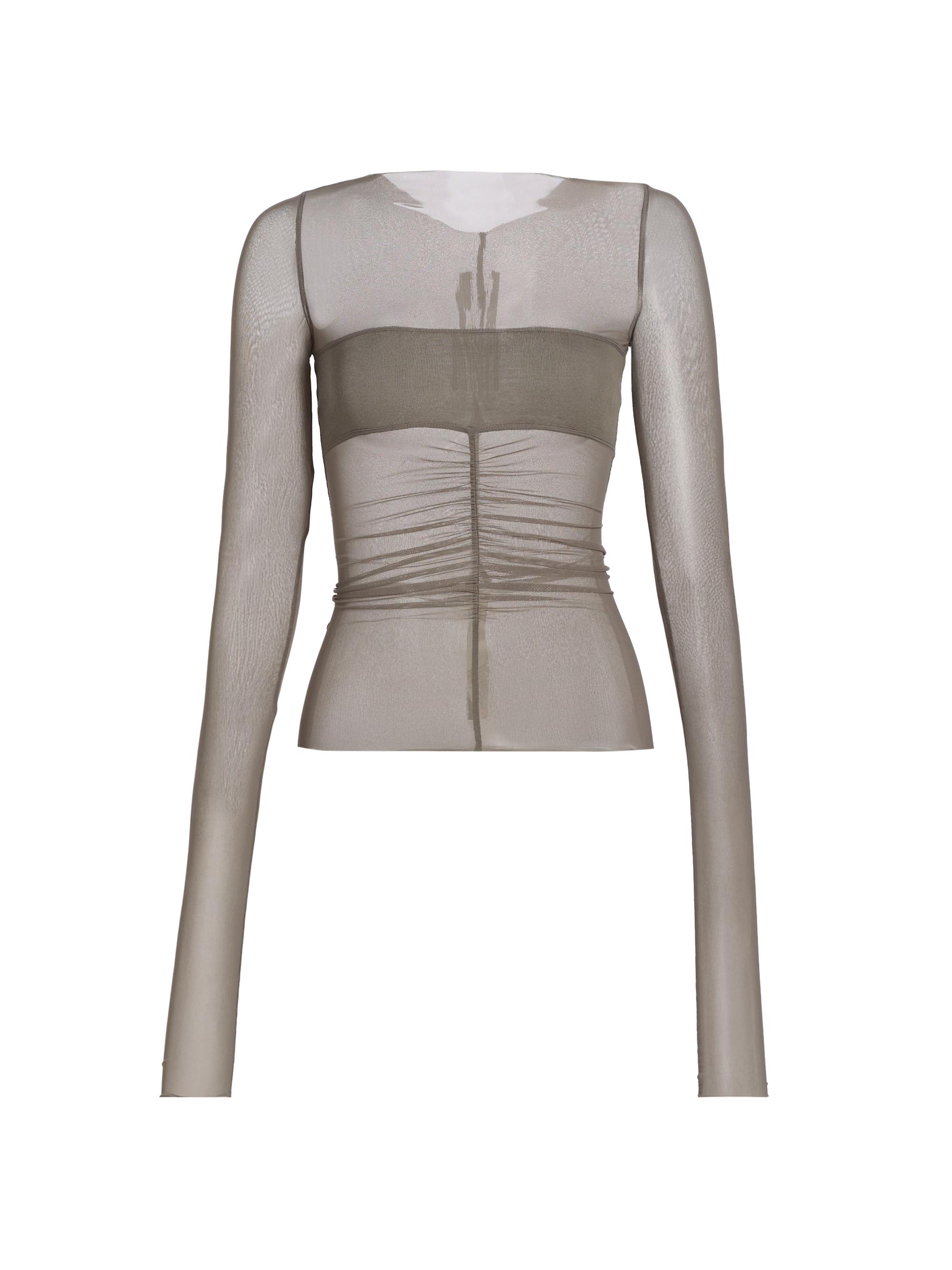 Rick Owens Women's Temple Sheer Bandeau Top - Dust