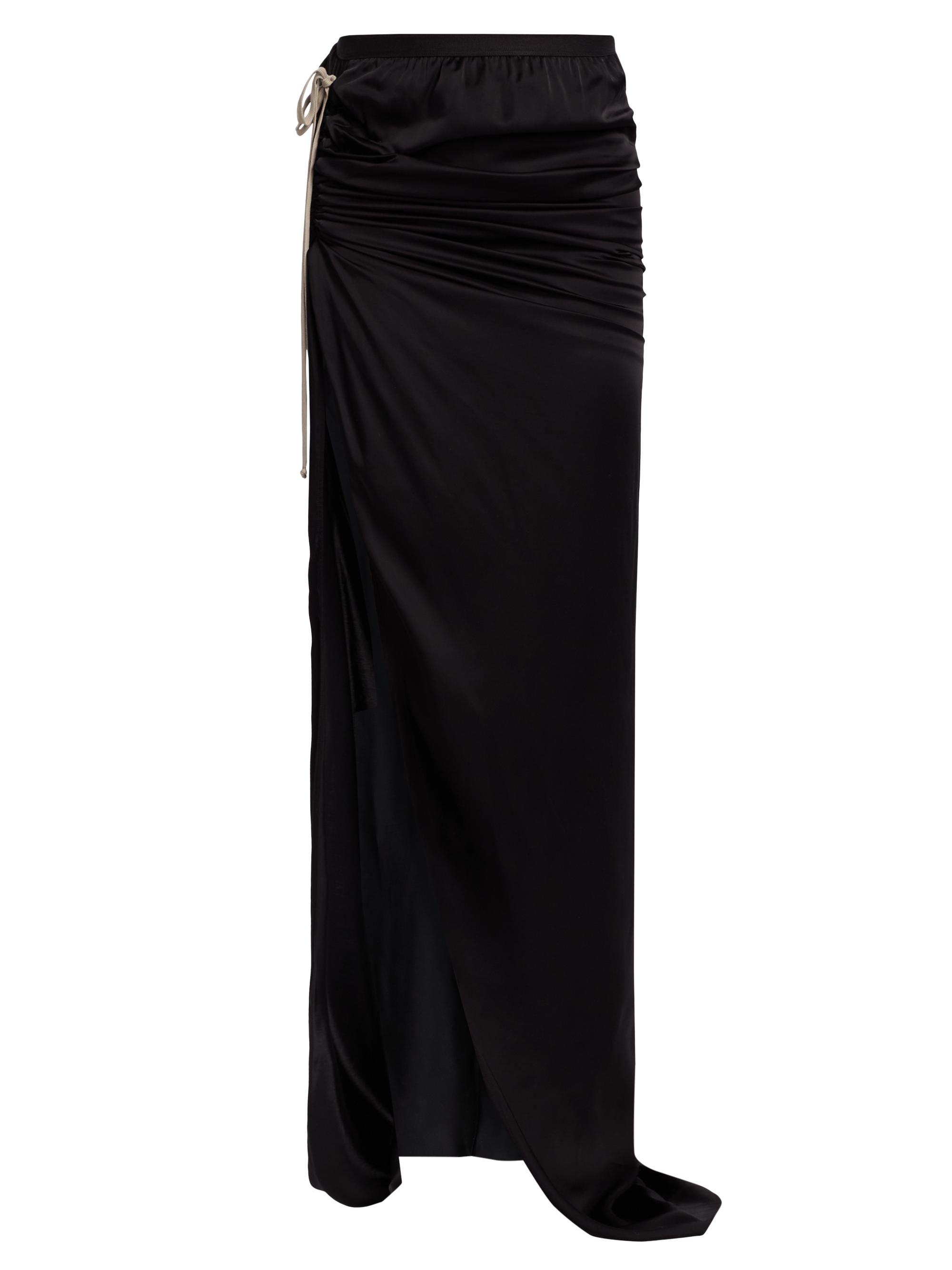 Rick Owens Women's Edfu Fluid Maxi Skirt - Black