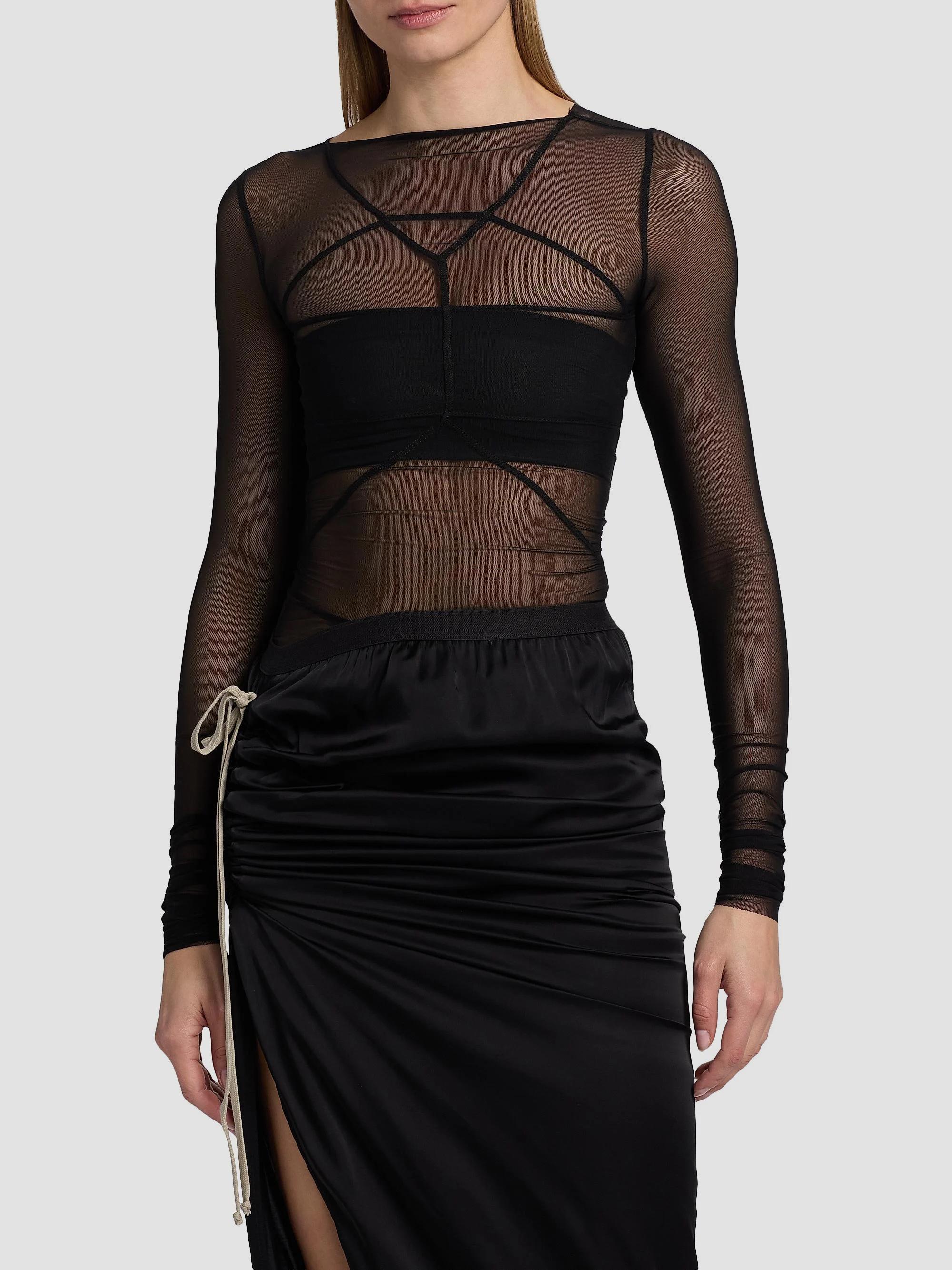 Rick Owens Temple Sheer Top | Saks Fifth Avenue