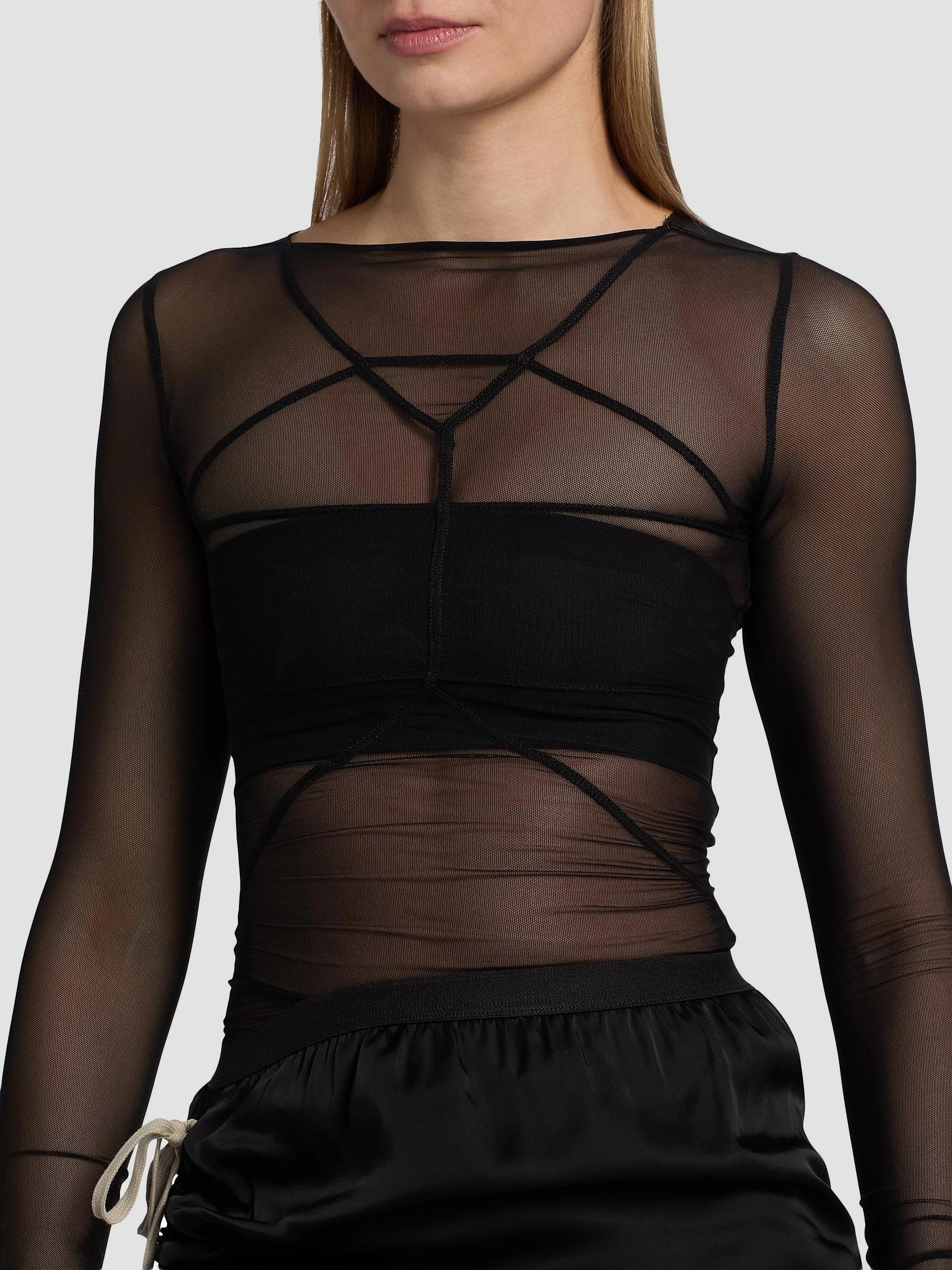 Rick Owens Temple Sheer Top | Saks Fifth Avenue