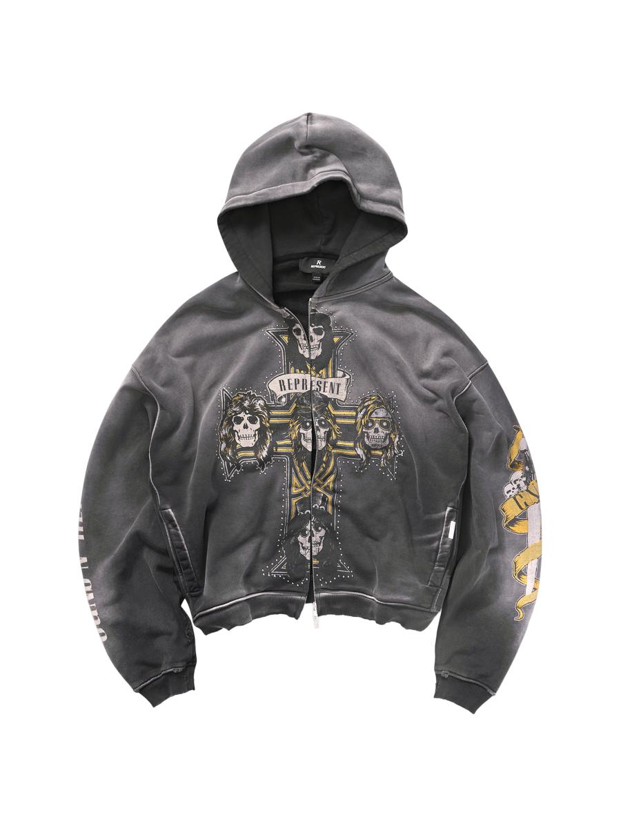 Represent Guns N' Roses Full-Zip Hoodie | Saks Fifth Avenue