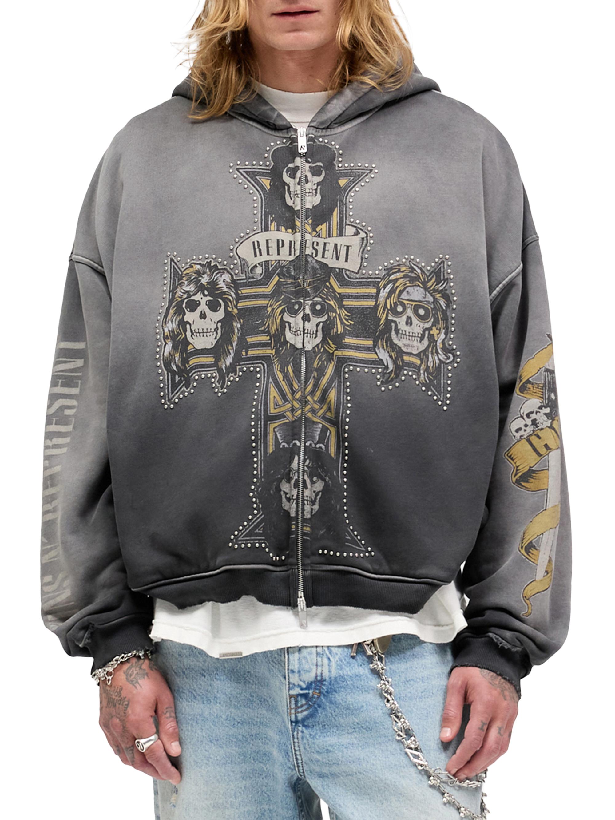 Represent Guns N' Roses Full-Zip Hoodie | Saks Fifth Avenue