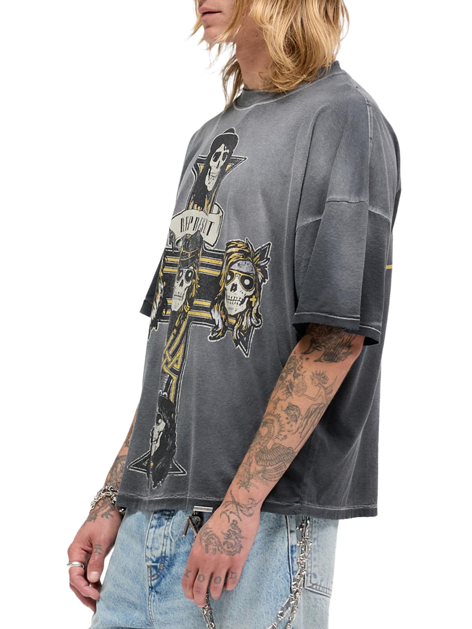Represent Guns N' Roses Cross Crewneck T-Shirt | Saks Fifth Avenue