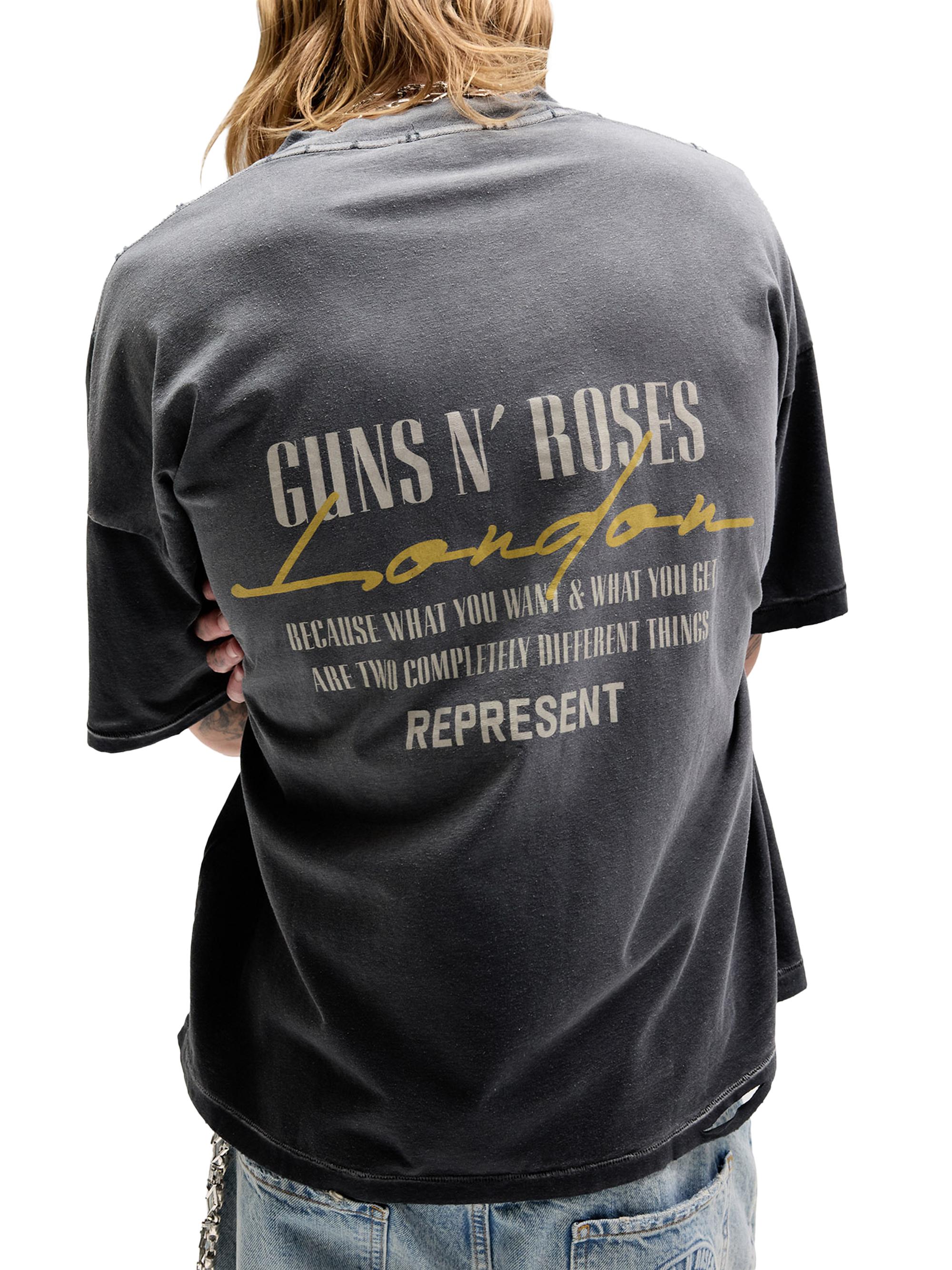 Represent Guns N' Roses Cross Crewneck T-Shirt | Saks Fifth Avenue