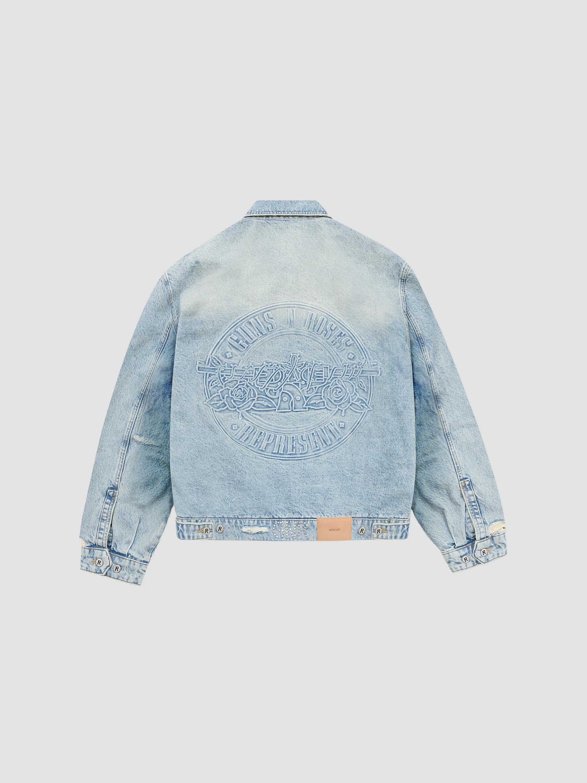 Represent Guns N' Roses Denim Jacket | Saks Fifth Avenue