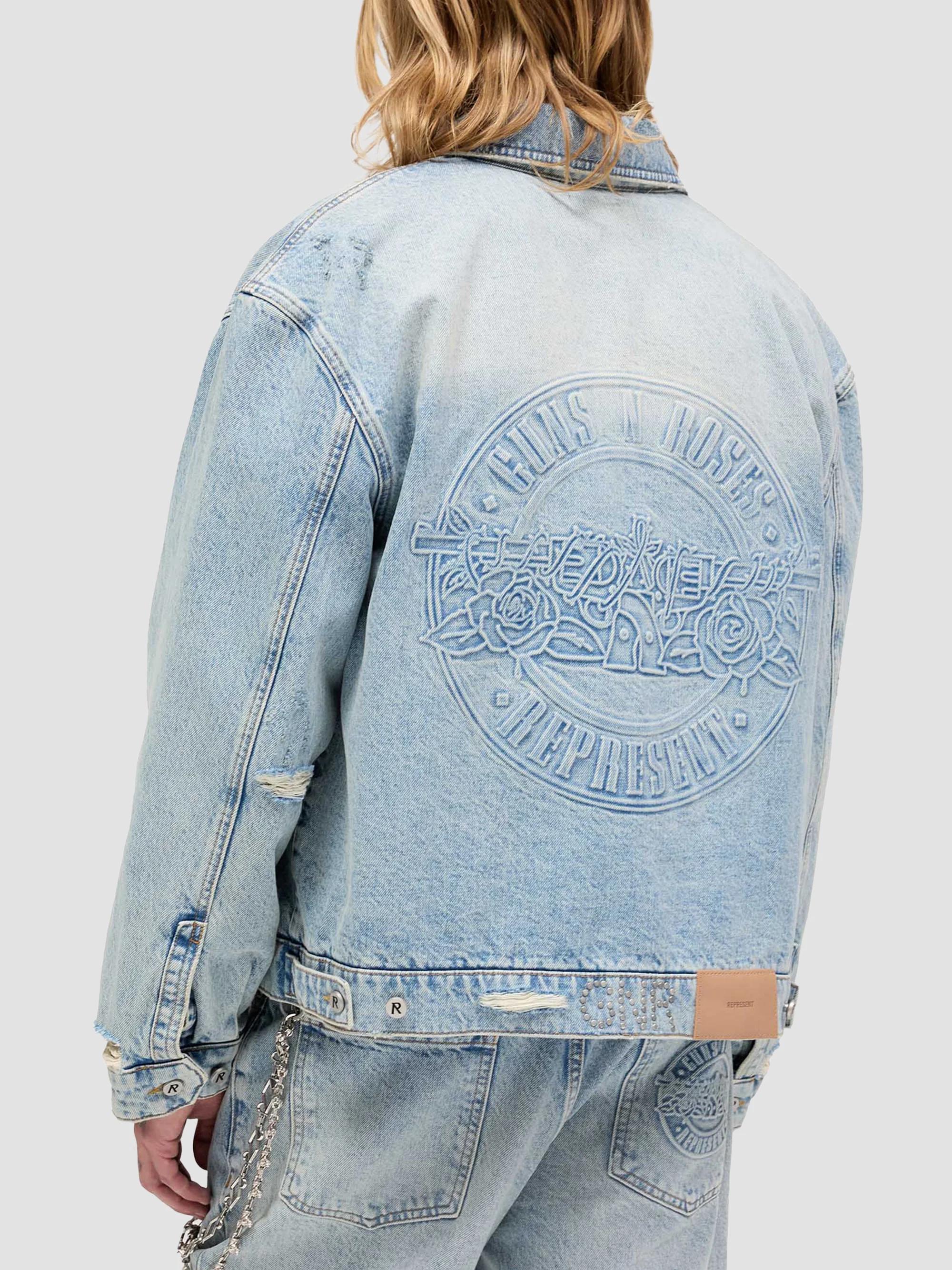 Represent Guns N' Roses Denim Jacket | Saks Fifth Avenue