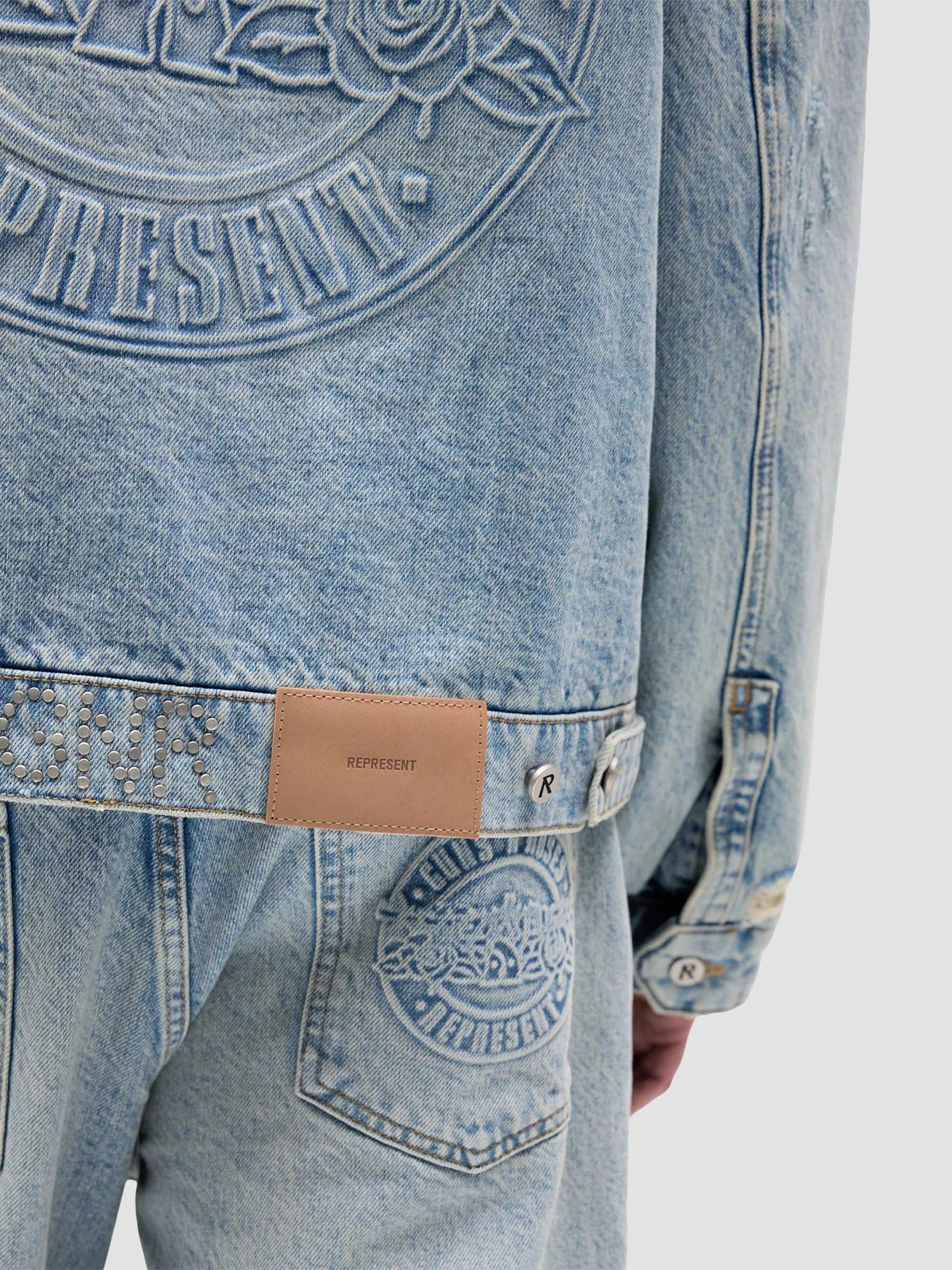 Represent Guns N' Roses Denim Jacket | Saks Fifth Avenue