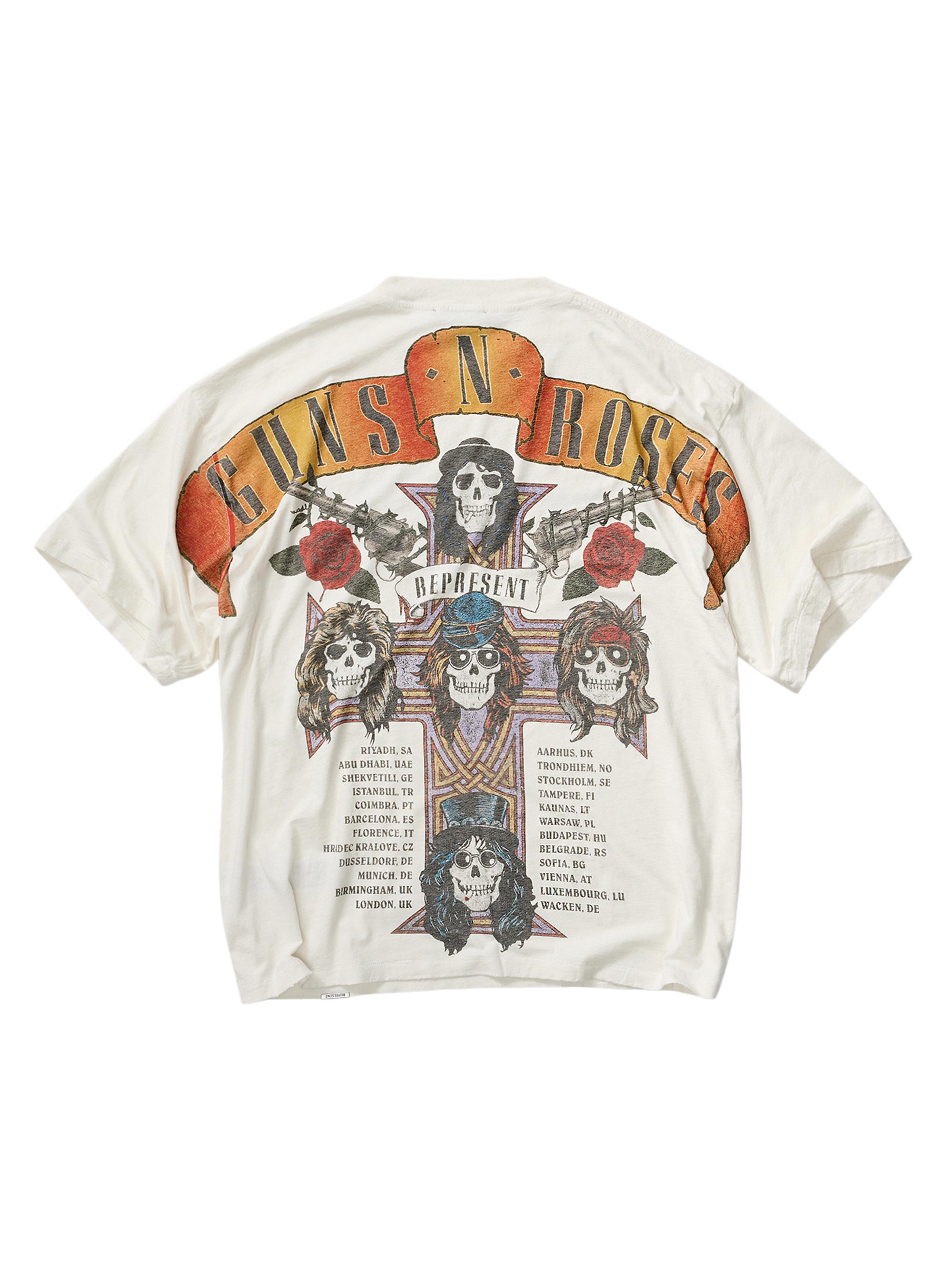 Represent Guns N' Roses Tour Crewneck T-Shirt | Saks Fifth Avenue