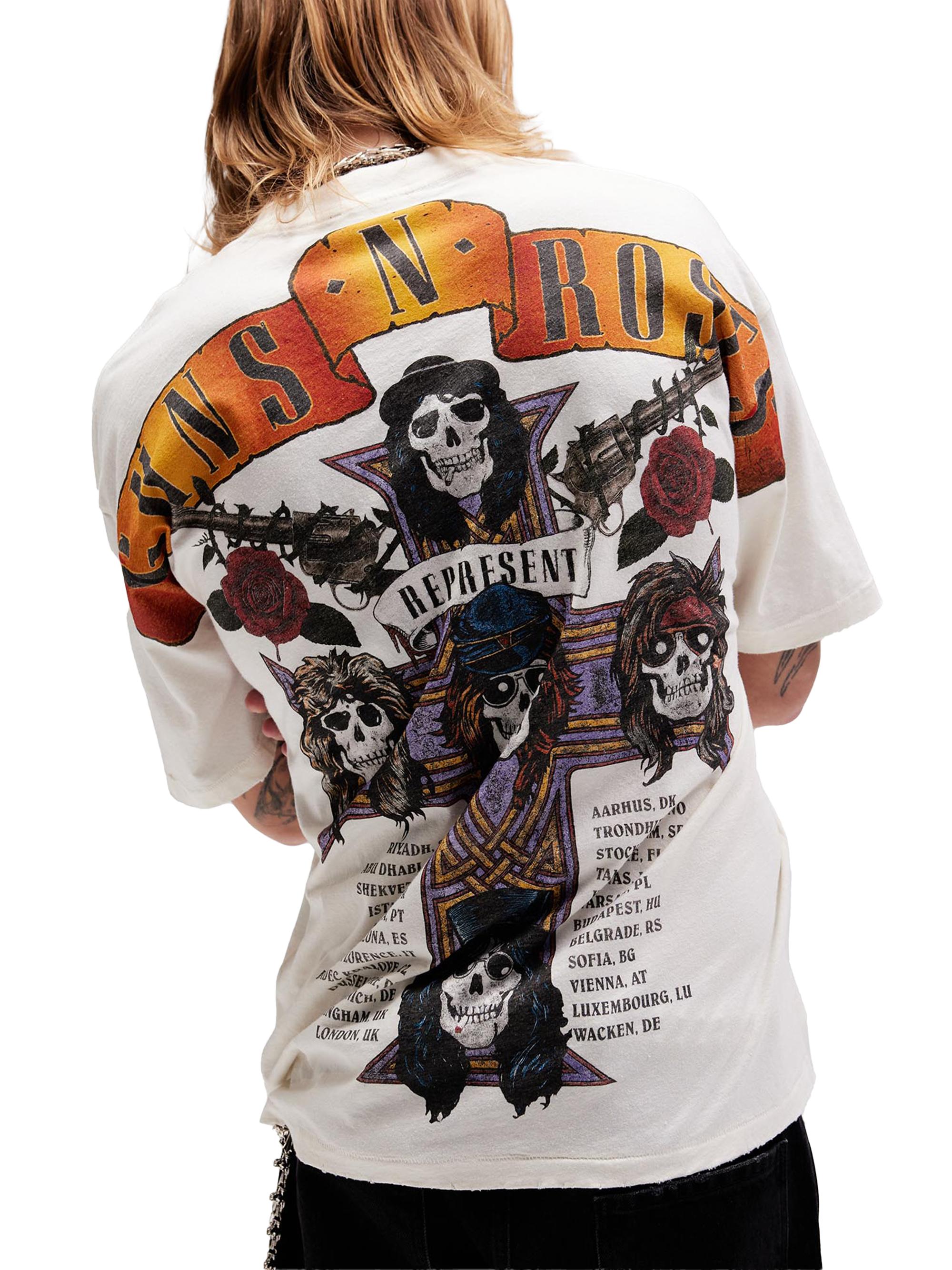 Represent Guns N' Roses Tour Crewneck T-Shirt | Saks Fifth Avenue