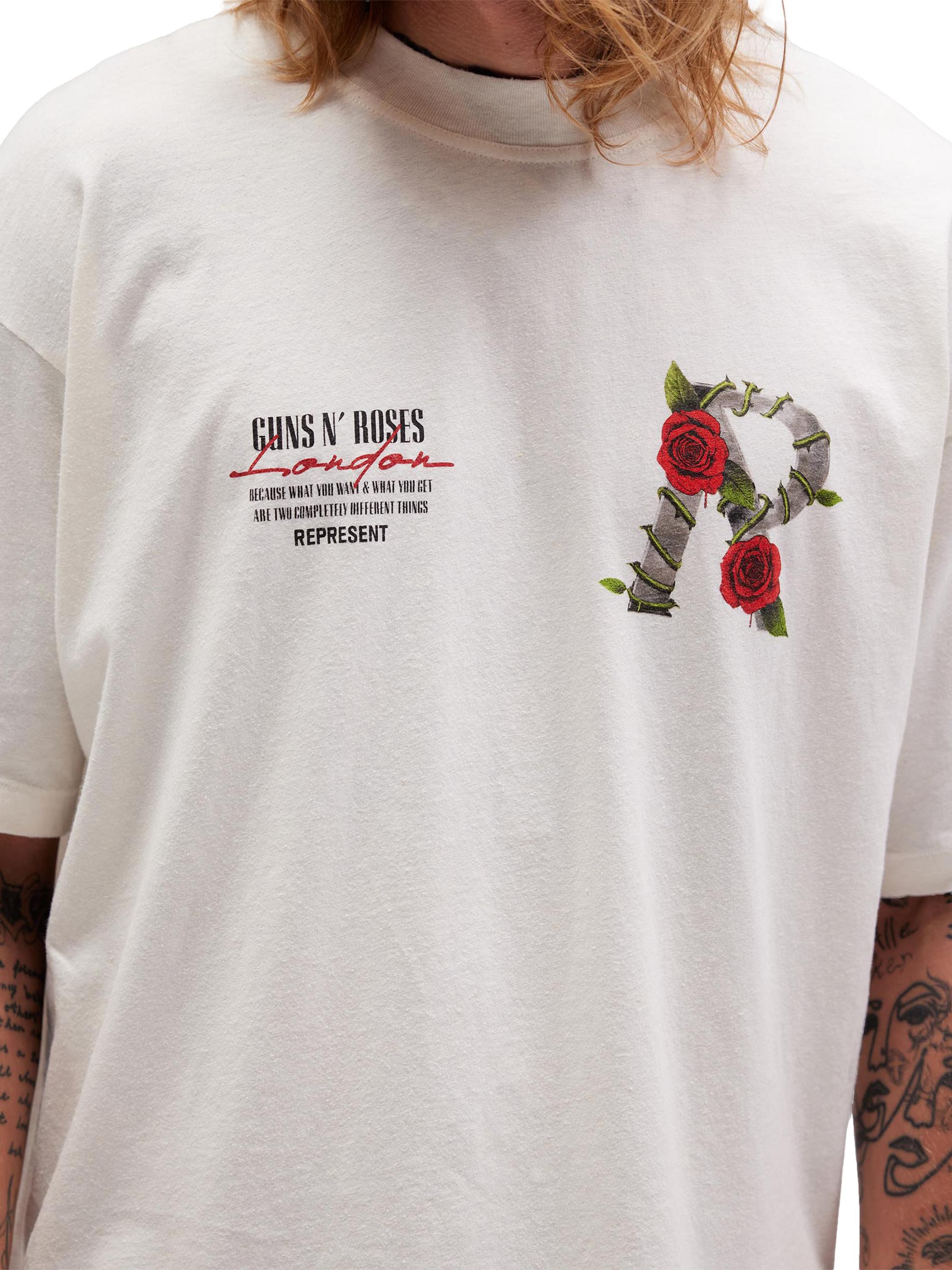 Represent Guns N' Roses Tour Crewneck T-Shirt | Saks Fifth Avenue