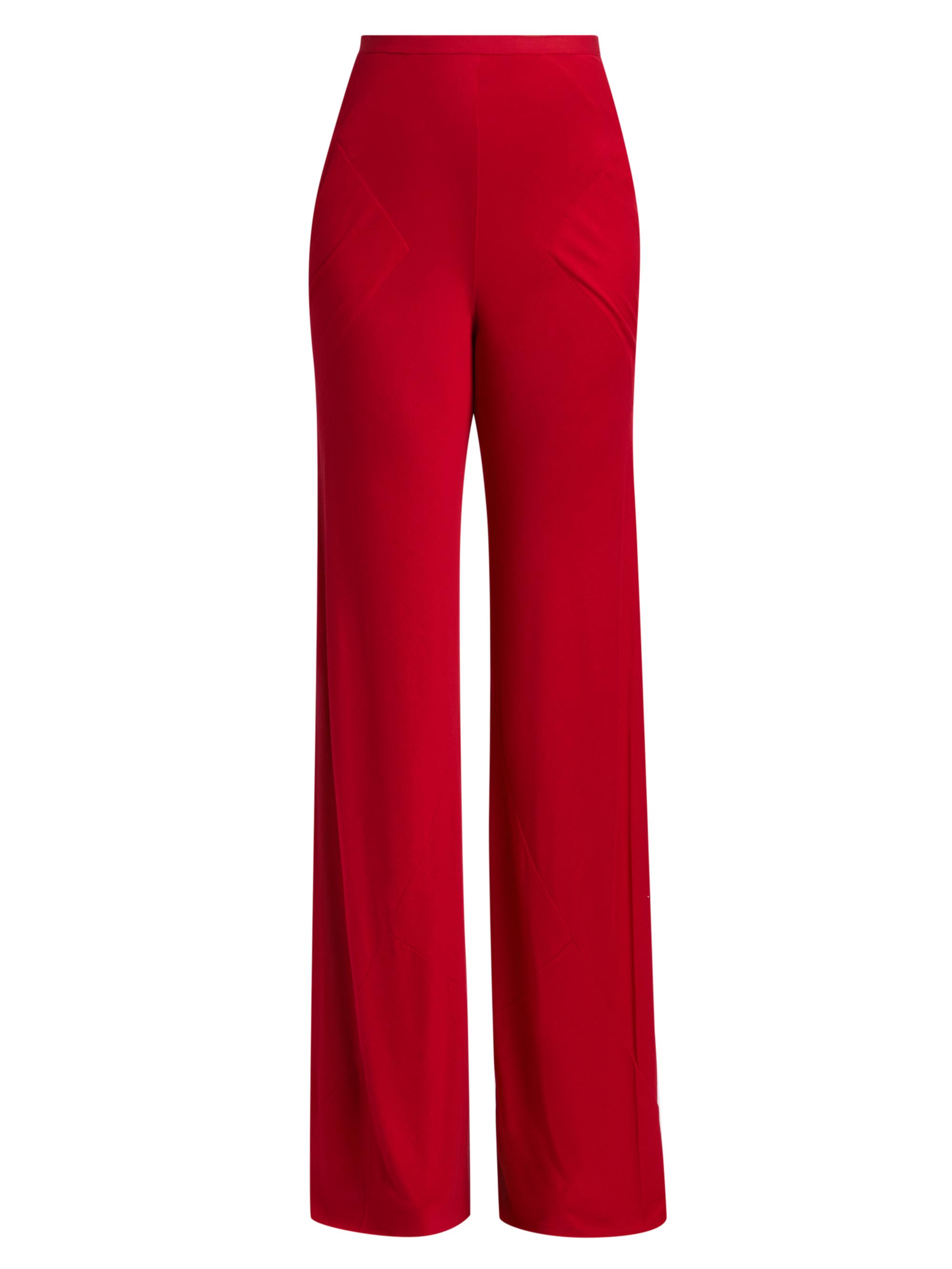 Rick Owens Women's Bias Jersey Pants - Cardinal Red