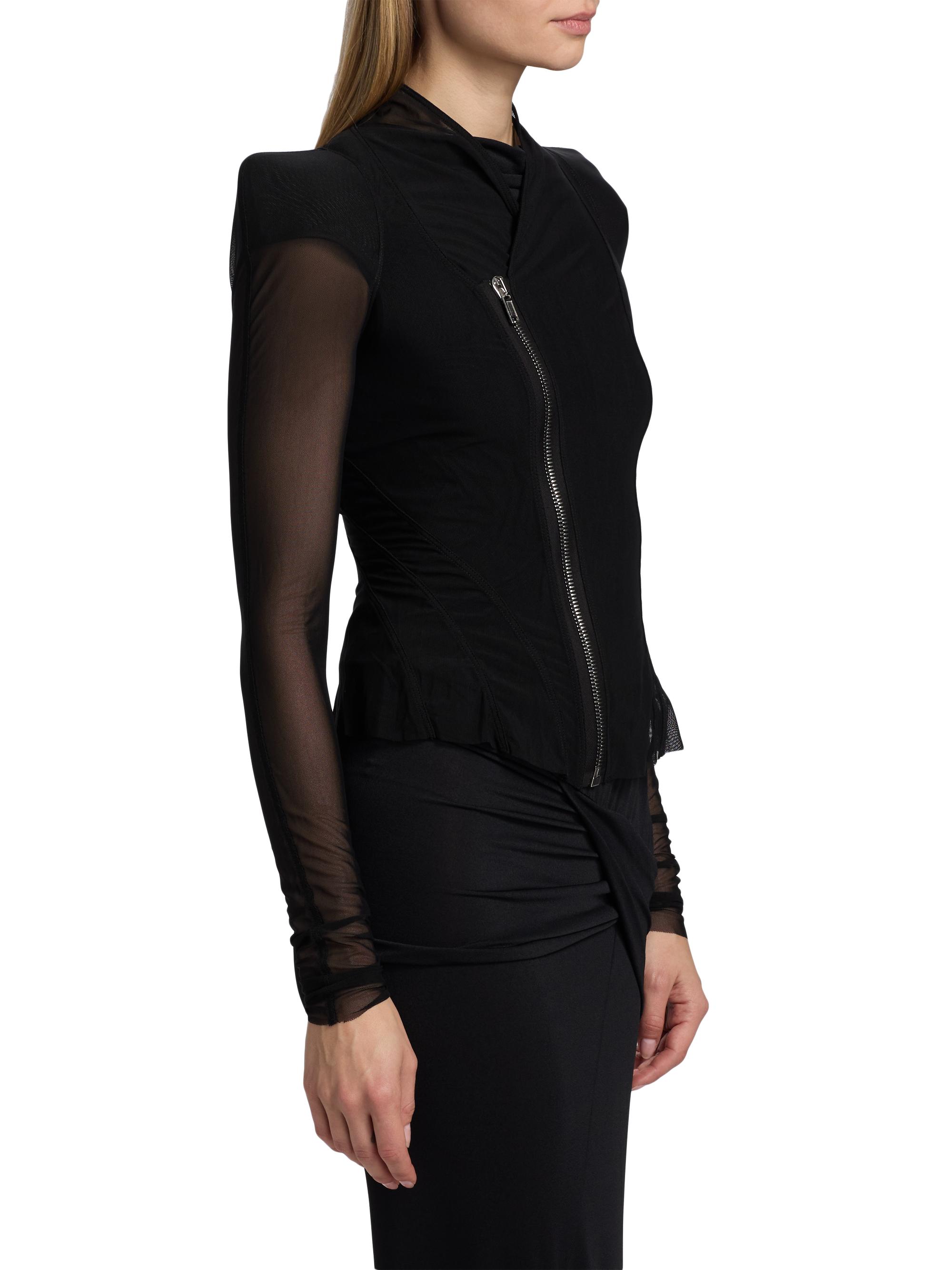 Rick Owens Lilies Princess Sheer Jacket | Saks Fifth Avenue