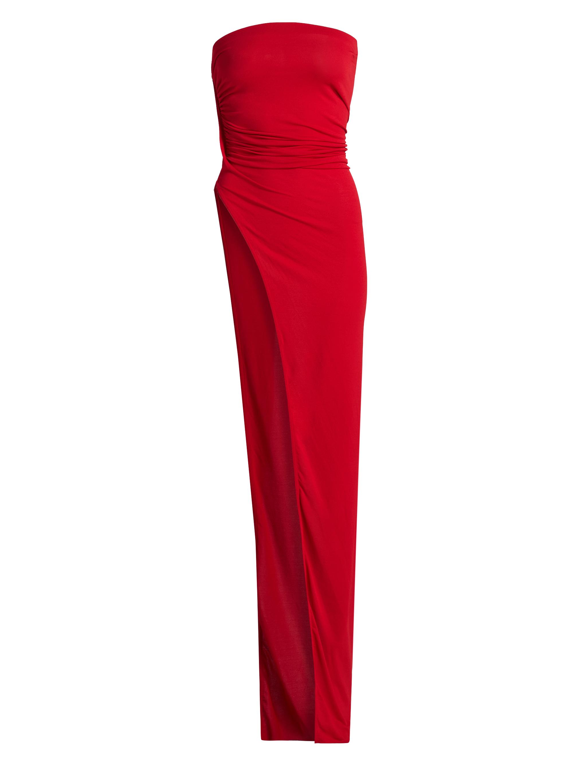 Rick Owens Women's Edfu Jersey Maxi Top - Cardinal Red