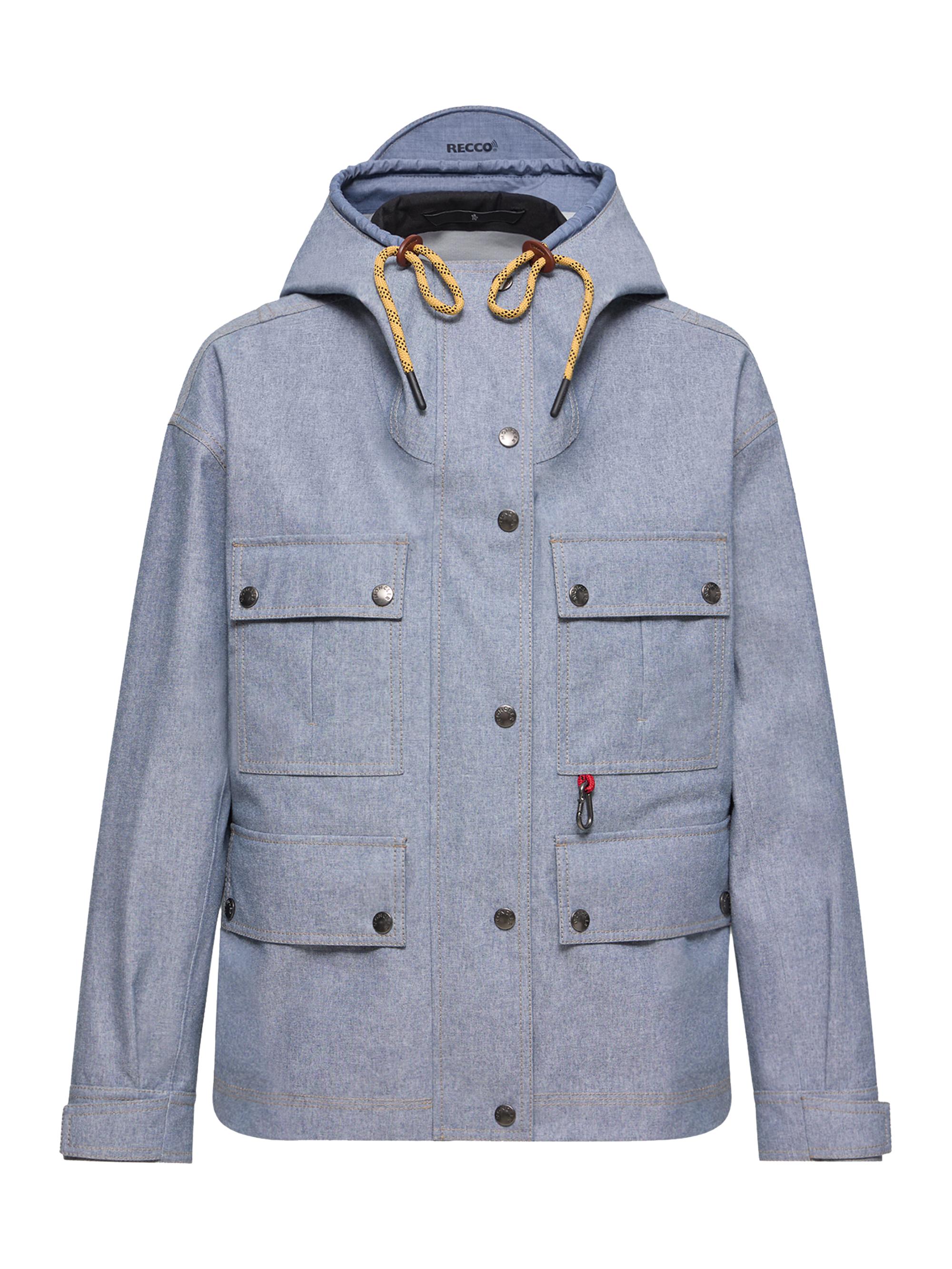 Moncler Grenoble Women's Beziers Jacket in Chambray - Powder Blue