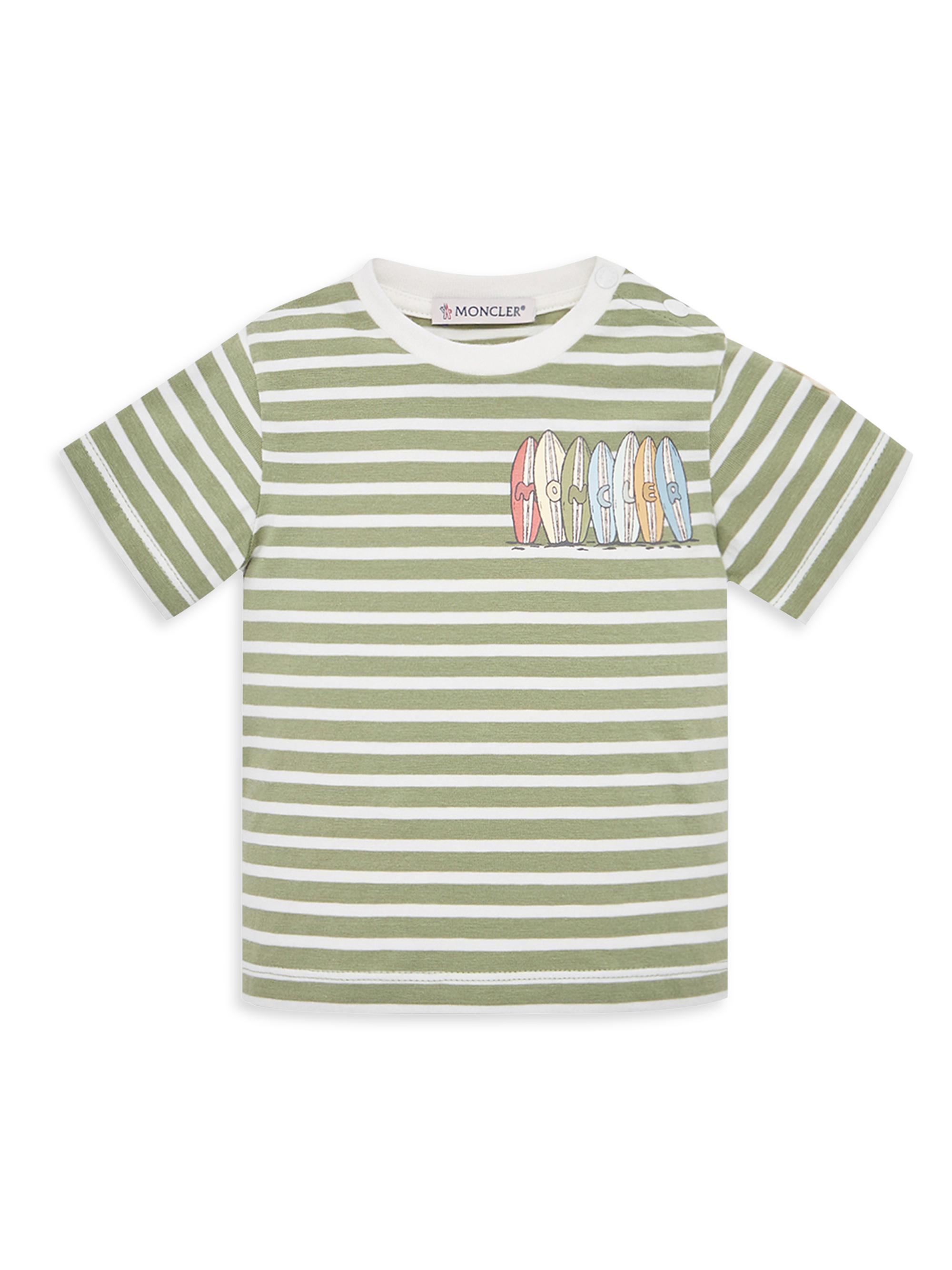 Moncler Baby Boy's & Little Boy's Crew Neck T-Shirt - Sage Green