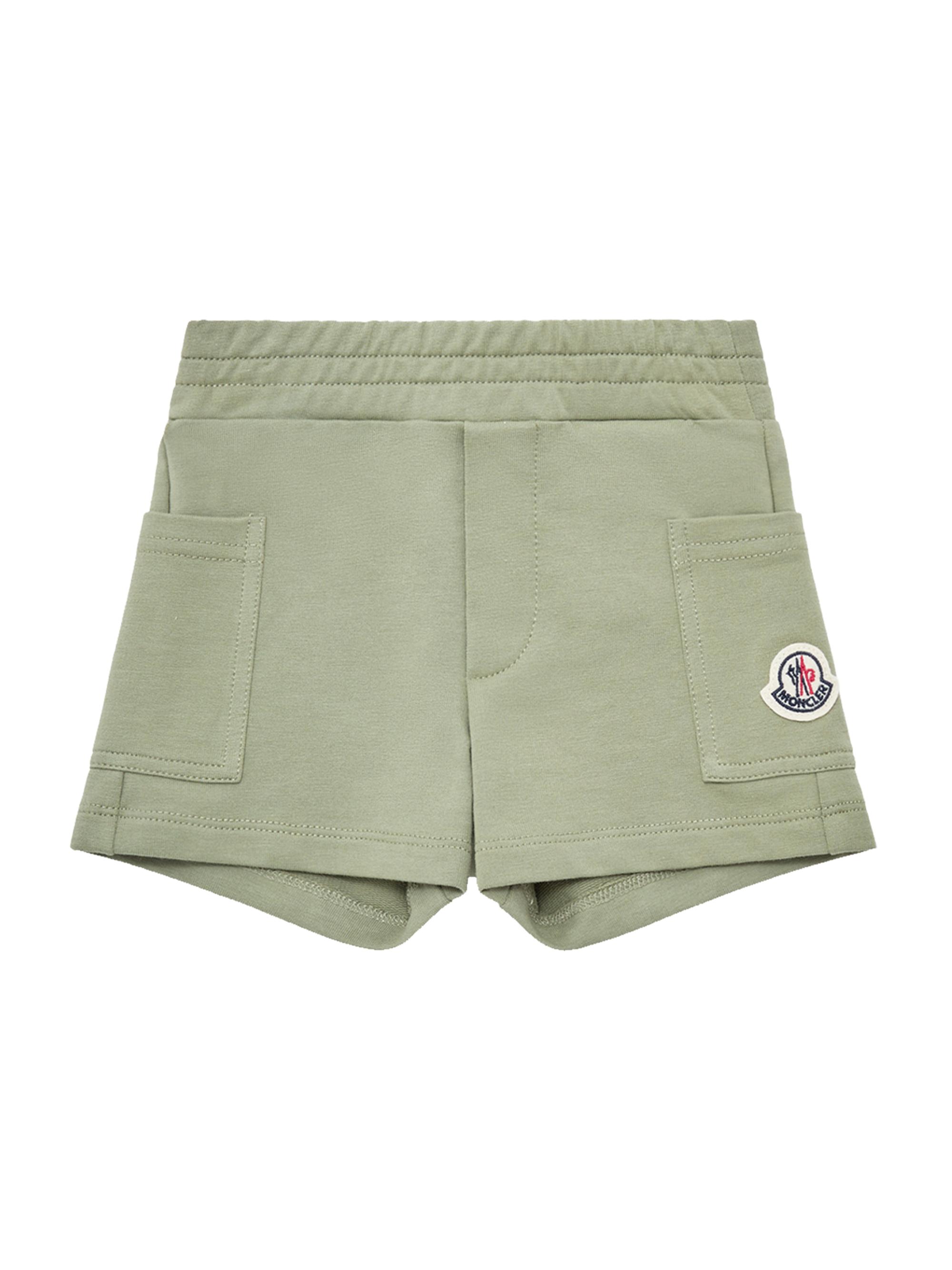 Moncler Baby Boy's & Little Boy's Shorts in Cotton Blend - Sage Green 18 Months
