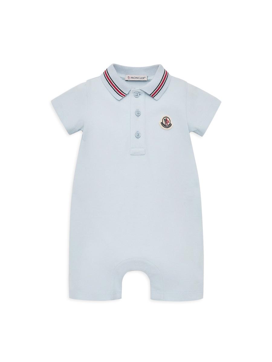 Moncler Baby Boy's Romper in Cotton Piquet | Saks Fifth Avenue