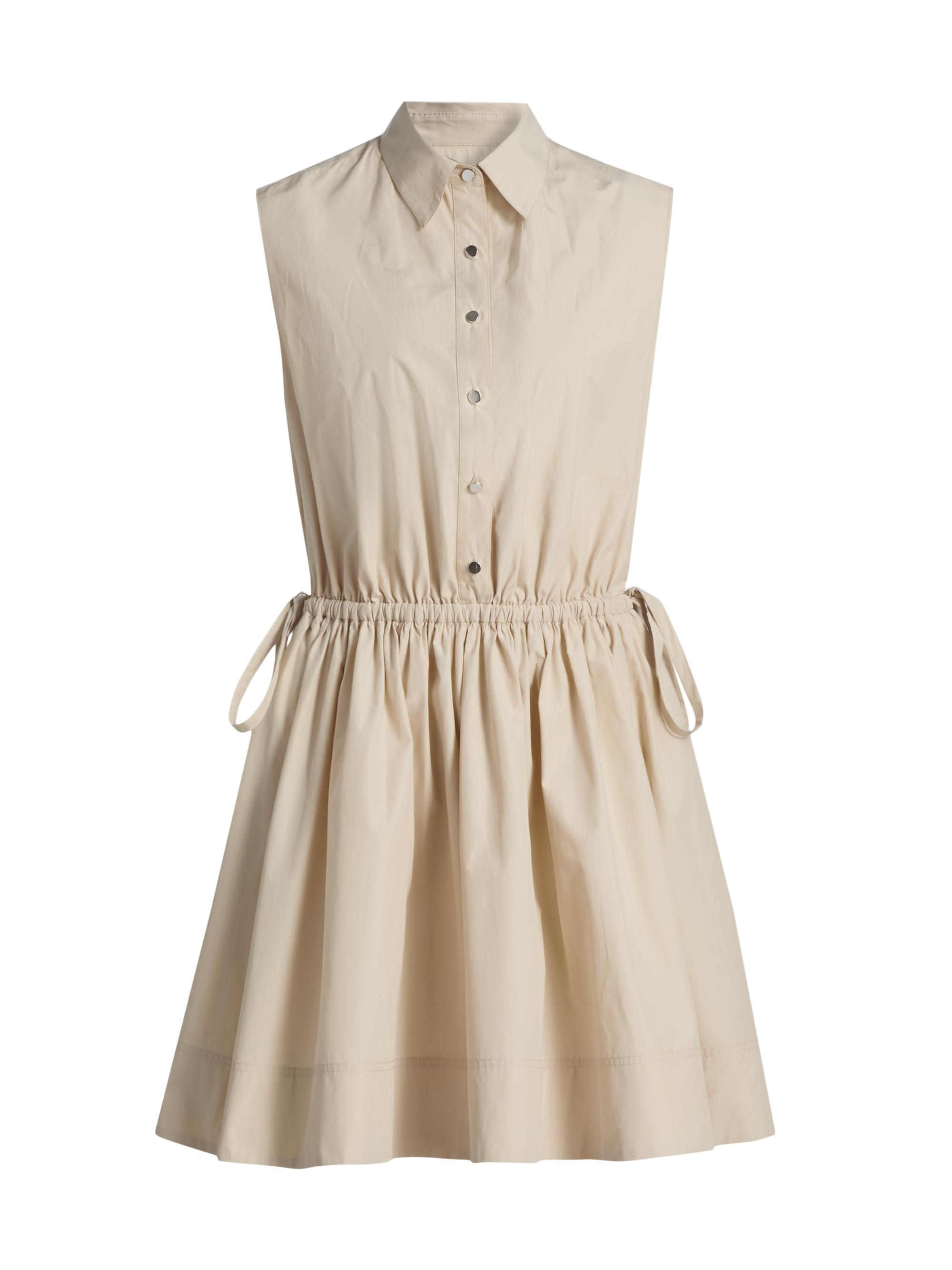 derek lam 10 crosby sleeveless belted denim mini dress Derek Lam 10 Crosby Lya Belted Denim Minidress
