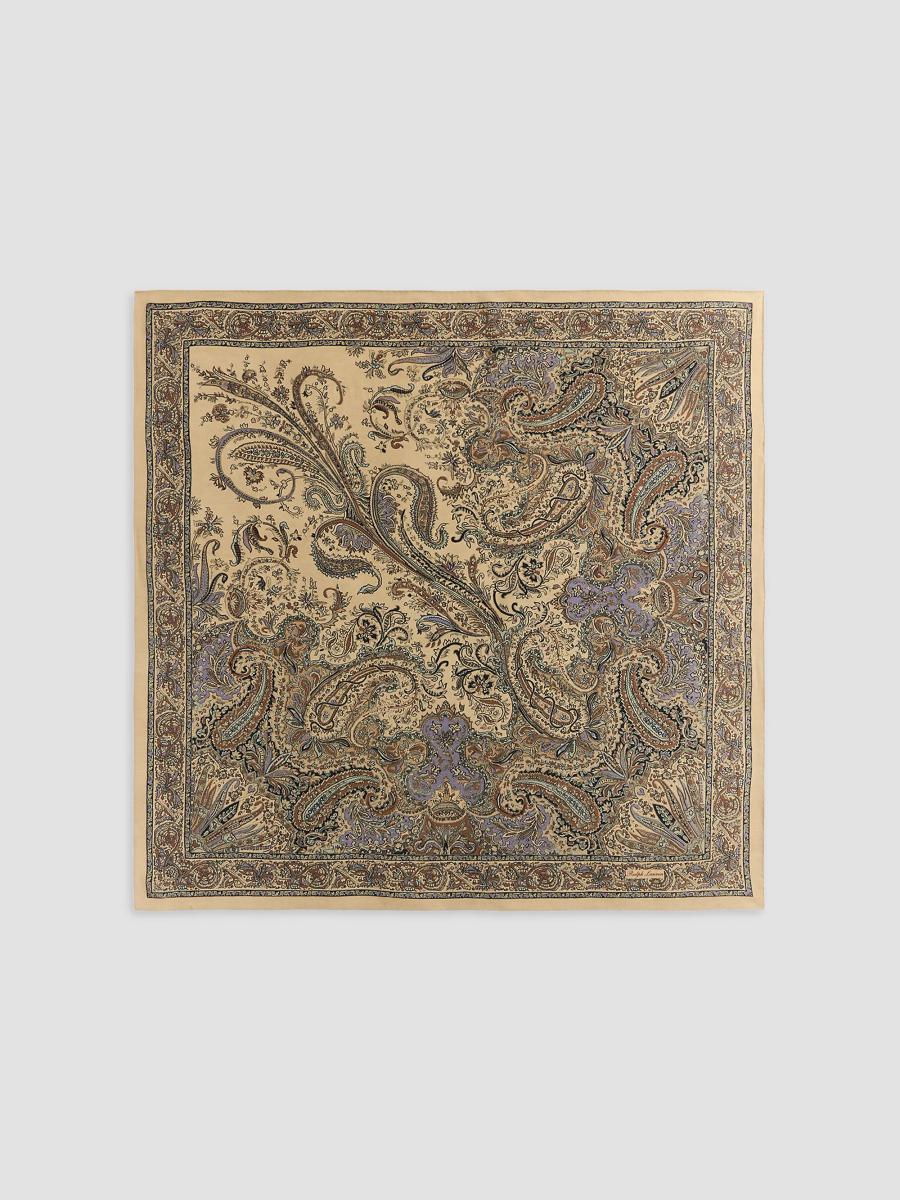 Ralph Lauren Collection Paisley Silk Scarf | Saks Fifth Avenue