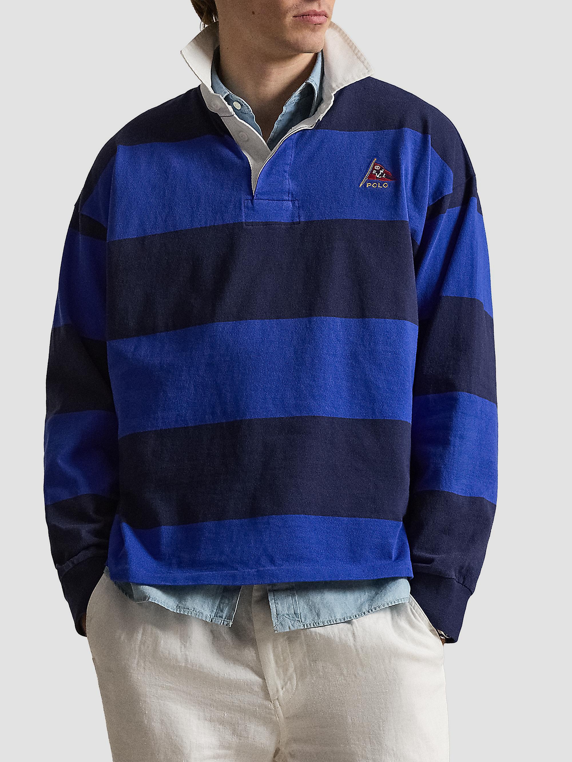 Polo Ralph Lauren Striped Jersey Rugby Shirt | Saks Fifth Avenue
