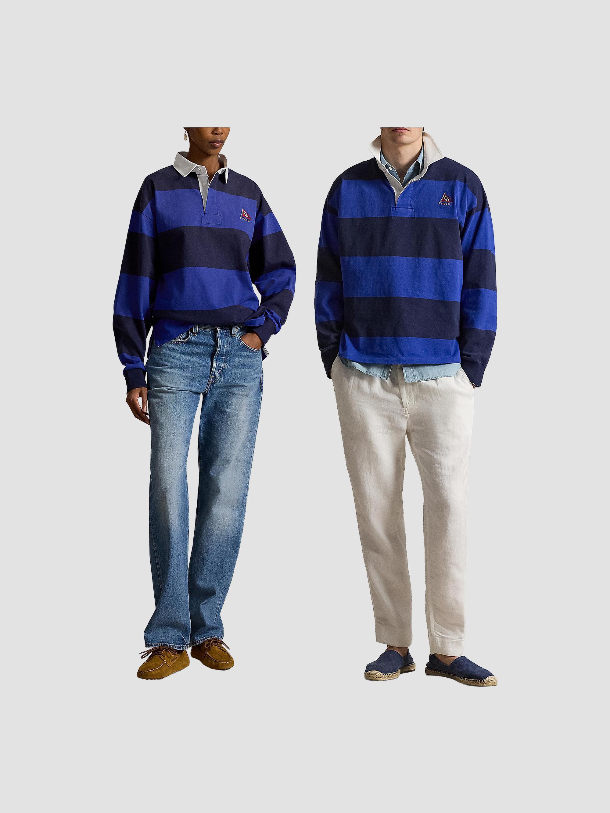 Polo Ralph Lauren Striped Jersey Rugby Shirt | Saks Fifth Avenue