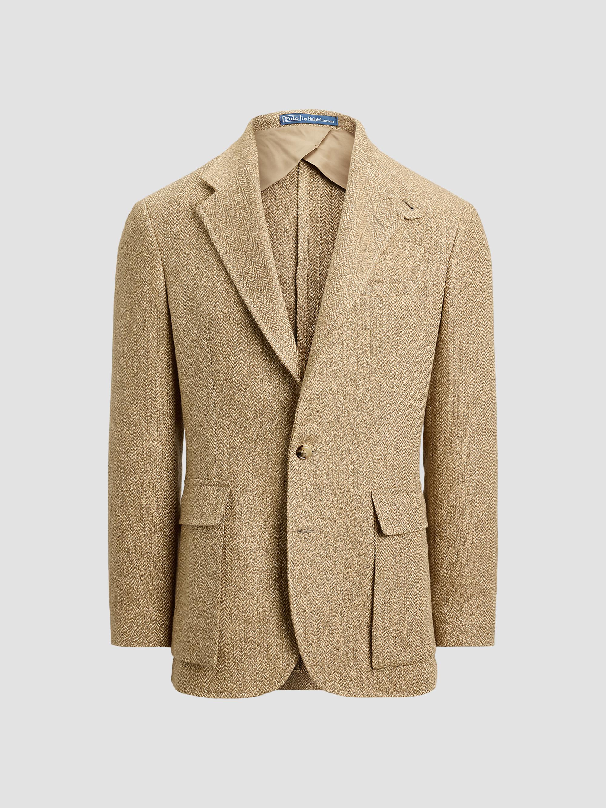 Polo Ralph Lauren The RL67 Textured Tweed Jacket | Saks Fifth Avenue