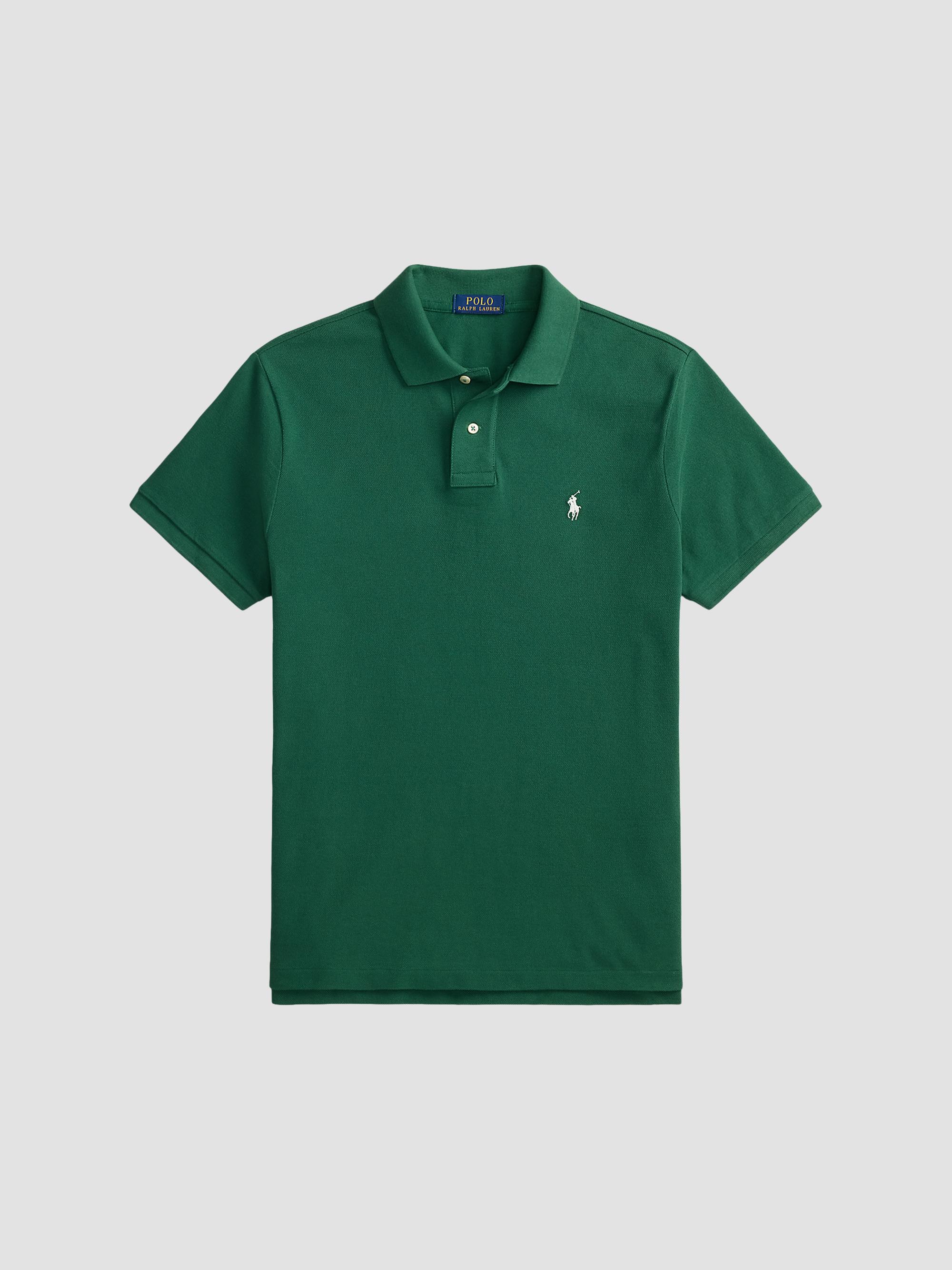 Polo Ralph Lauren Men's The Iconic Mesh Polo Shirt - New Forest | Thumbnail 7
