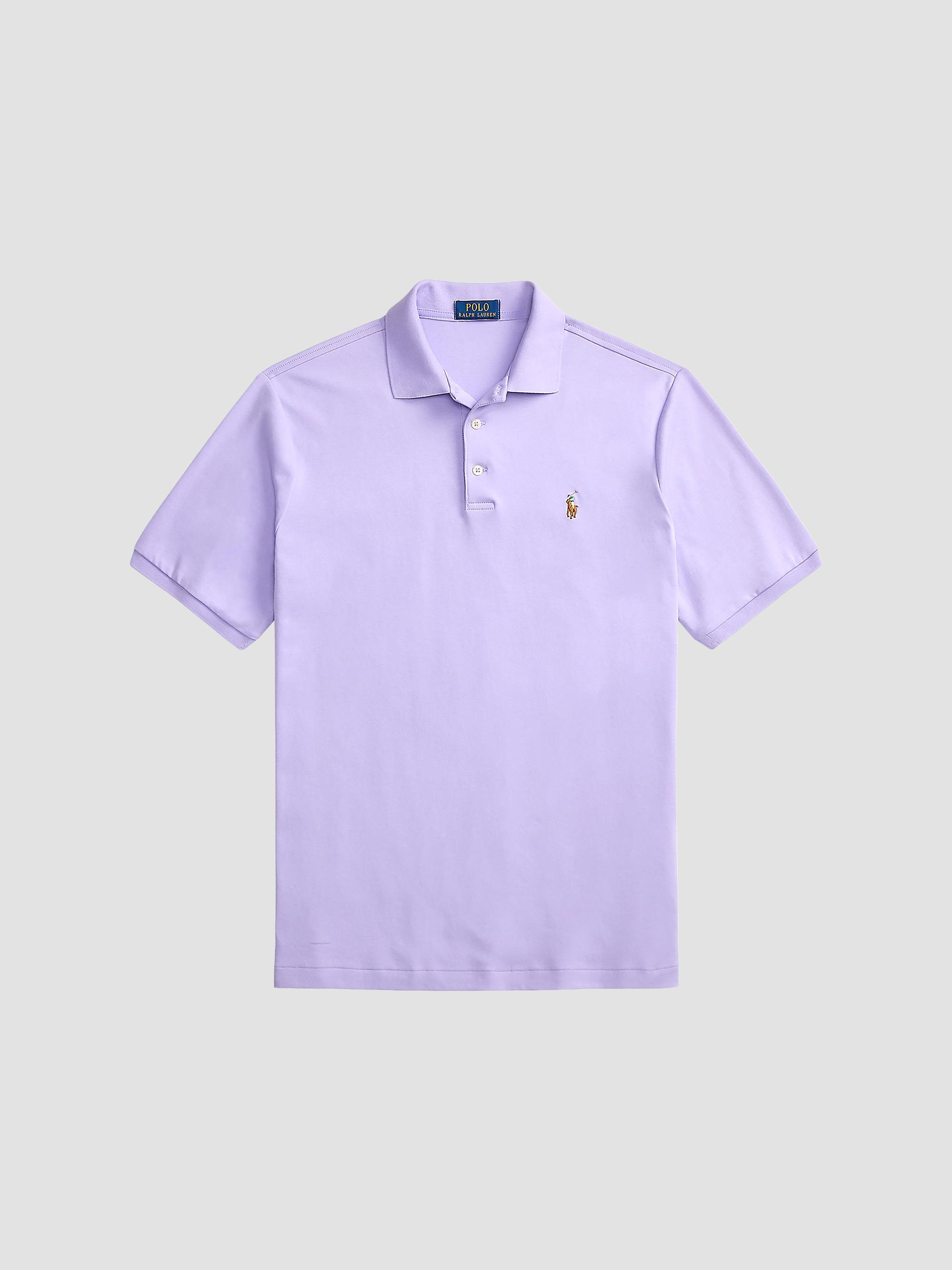 Polo Ralph Lauren Jacquard Mesh Cotton Polo Shirt | Saks Fifth Avenue