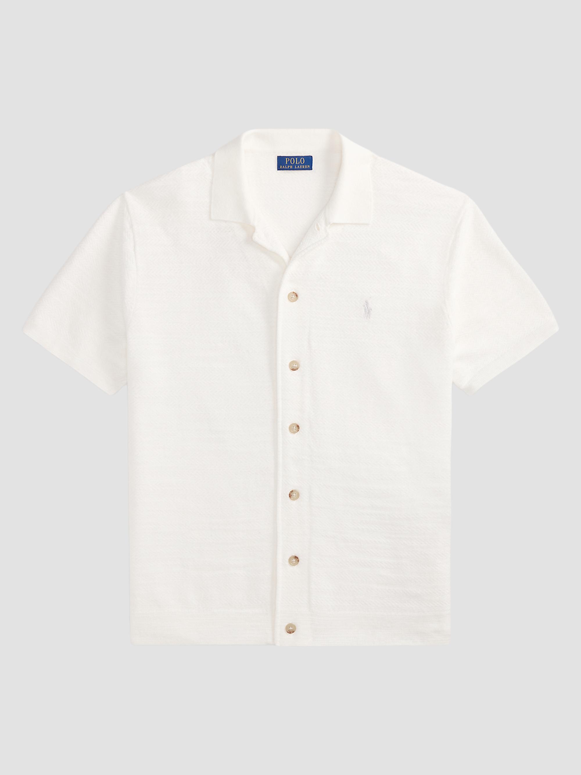 Polo Ralph Lauren Classic-Fit Short-Sleeve Linen Shirt | Saks