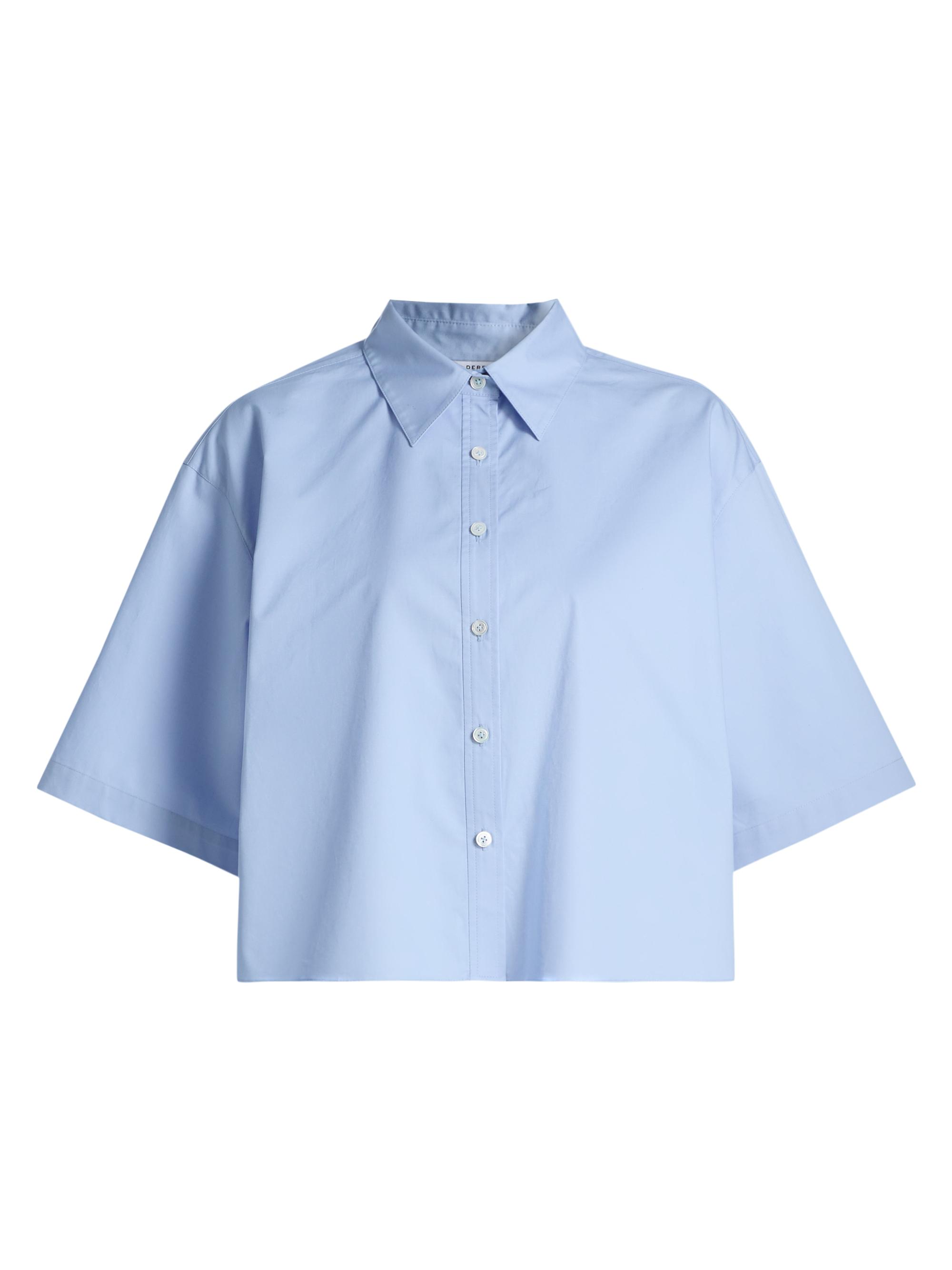 Derek Lam 10 Crosby Olivia Cotton Crop Shirt | Saks Fifth Avenue