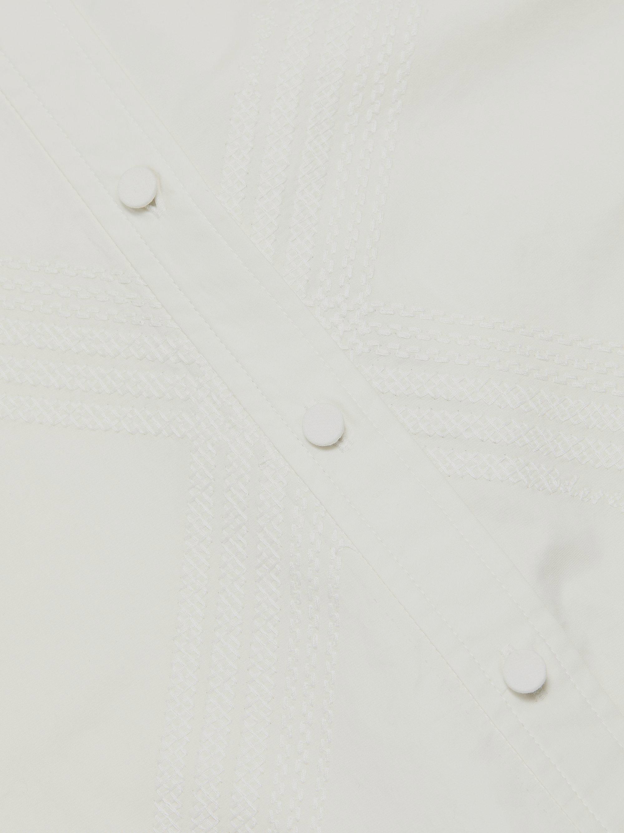 Derek Lam 10 Crosby Women's Piper Embroidered Shirtdress - Bone | Thumbnail 7
