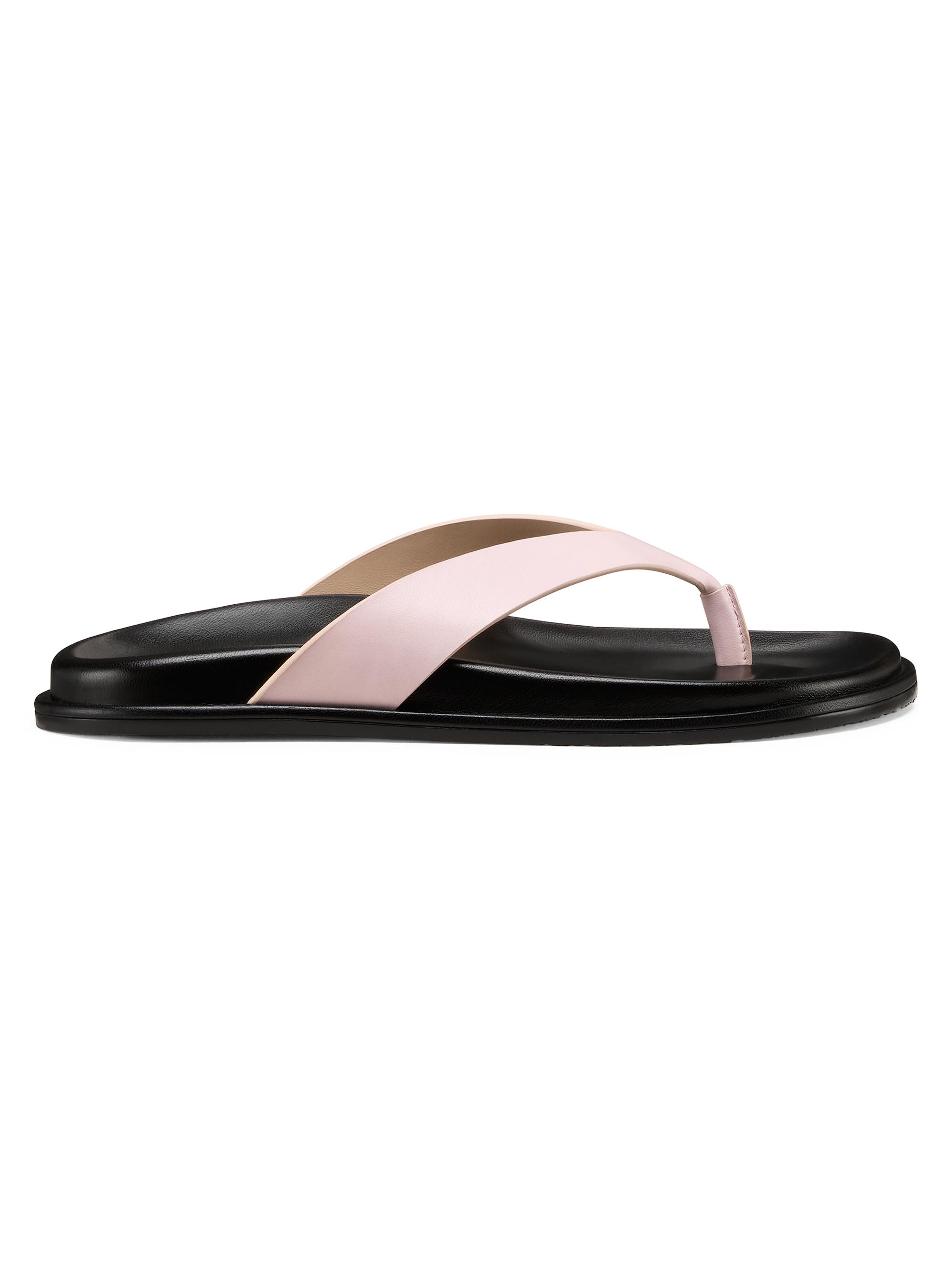 Stuart Weitzman Women's Marykate Leather Sandals - Pink Sand
