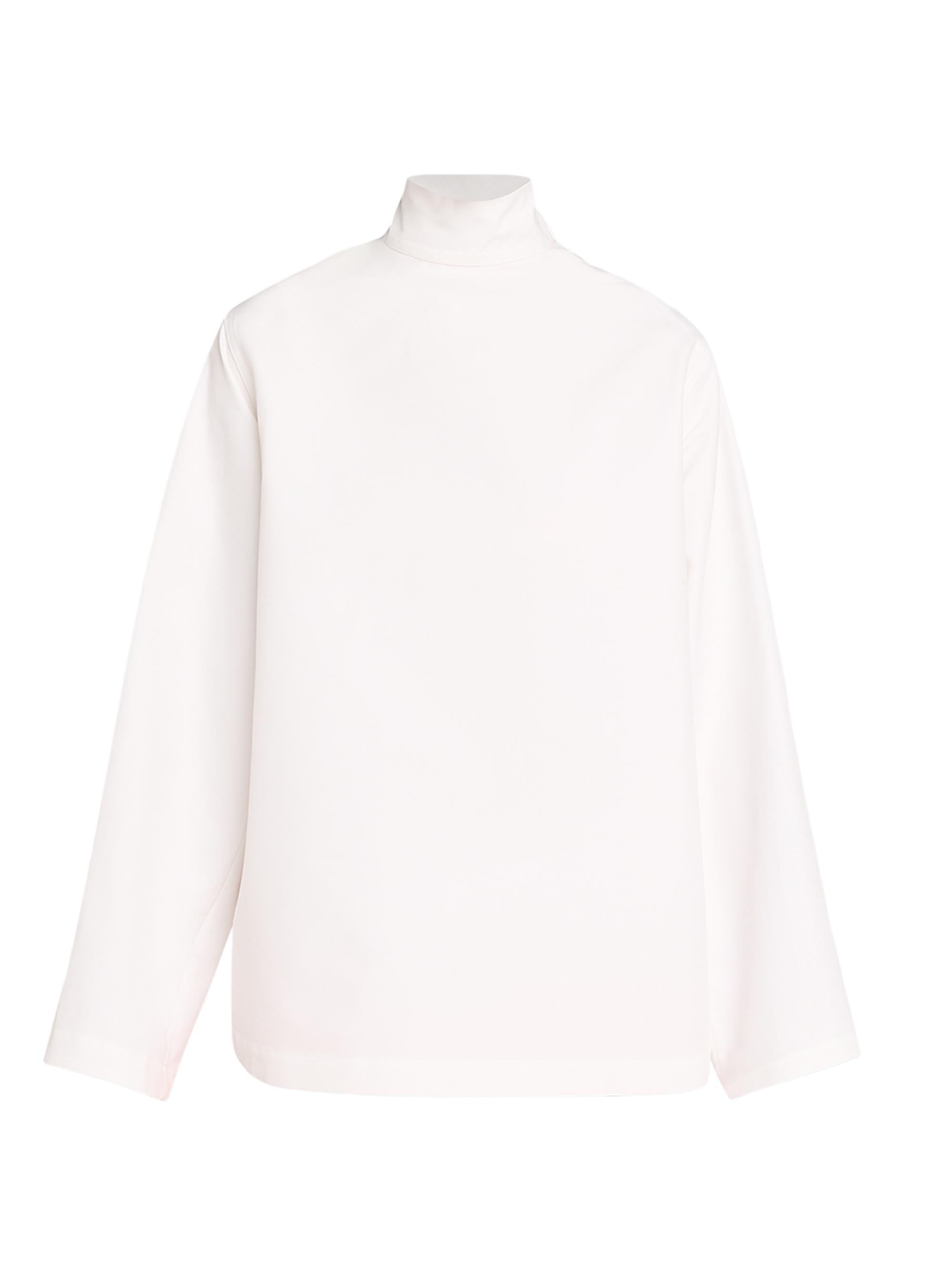 Alaïa Women's Reverse Cotton Jacket - Blanc