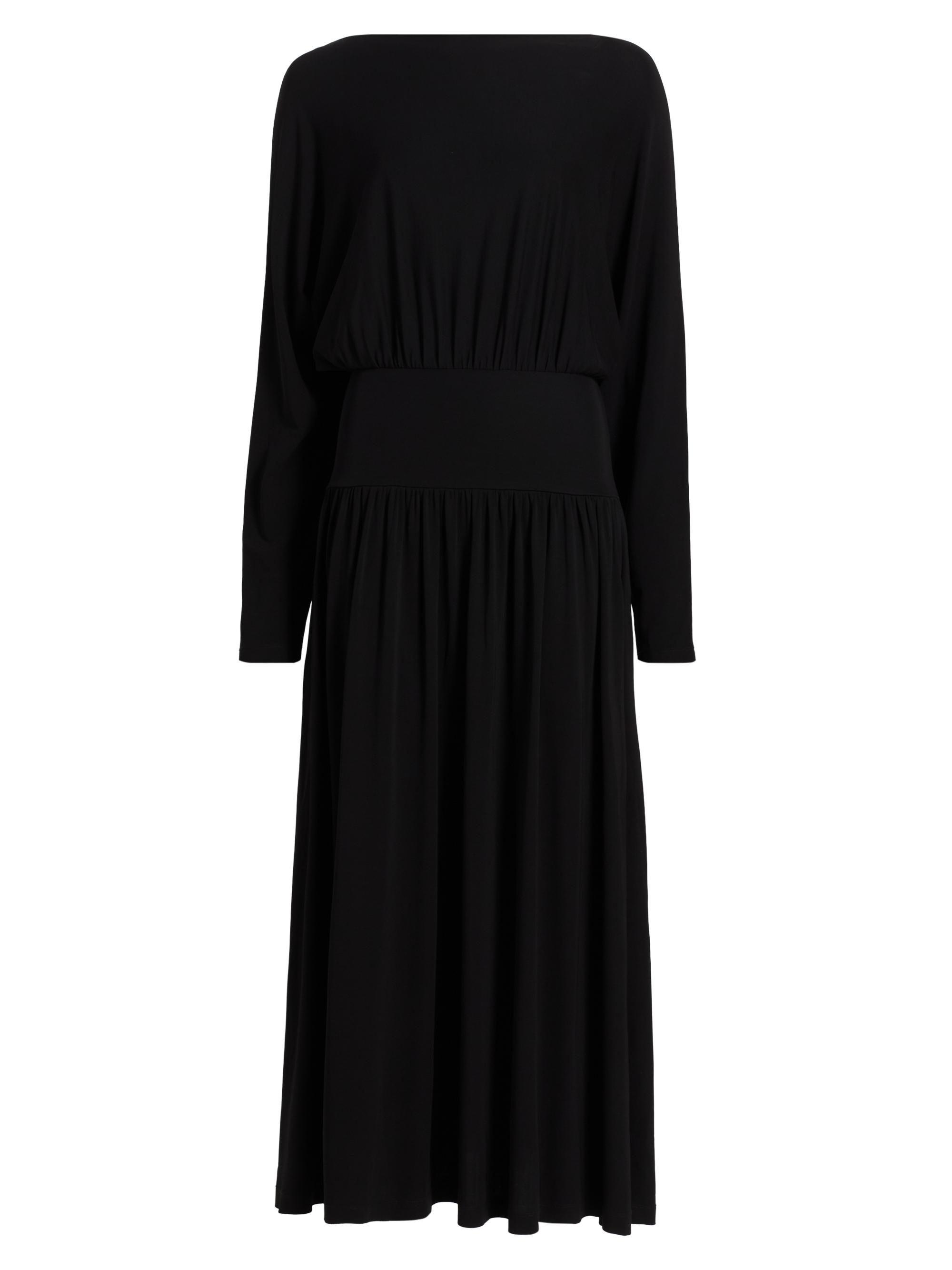 Toteme Women's Boatneck Jersey Maxi Dress - Black