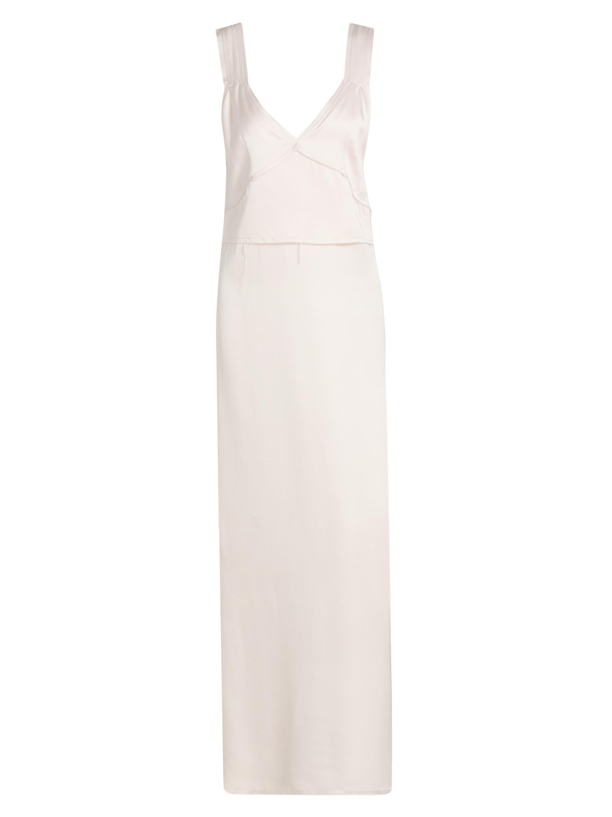 Toteme Women's Satin V-Neck Slip Dress - Bloom