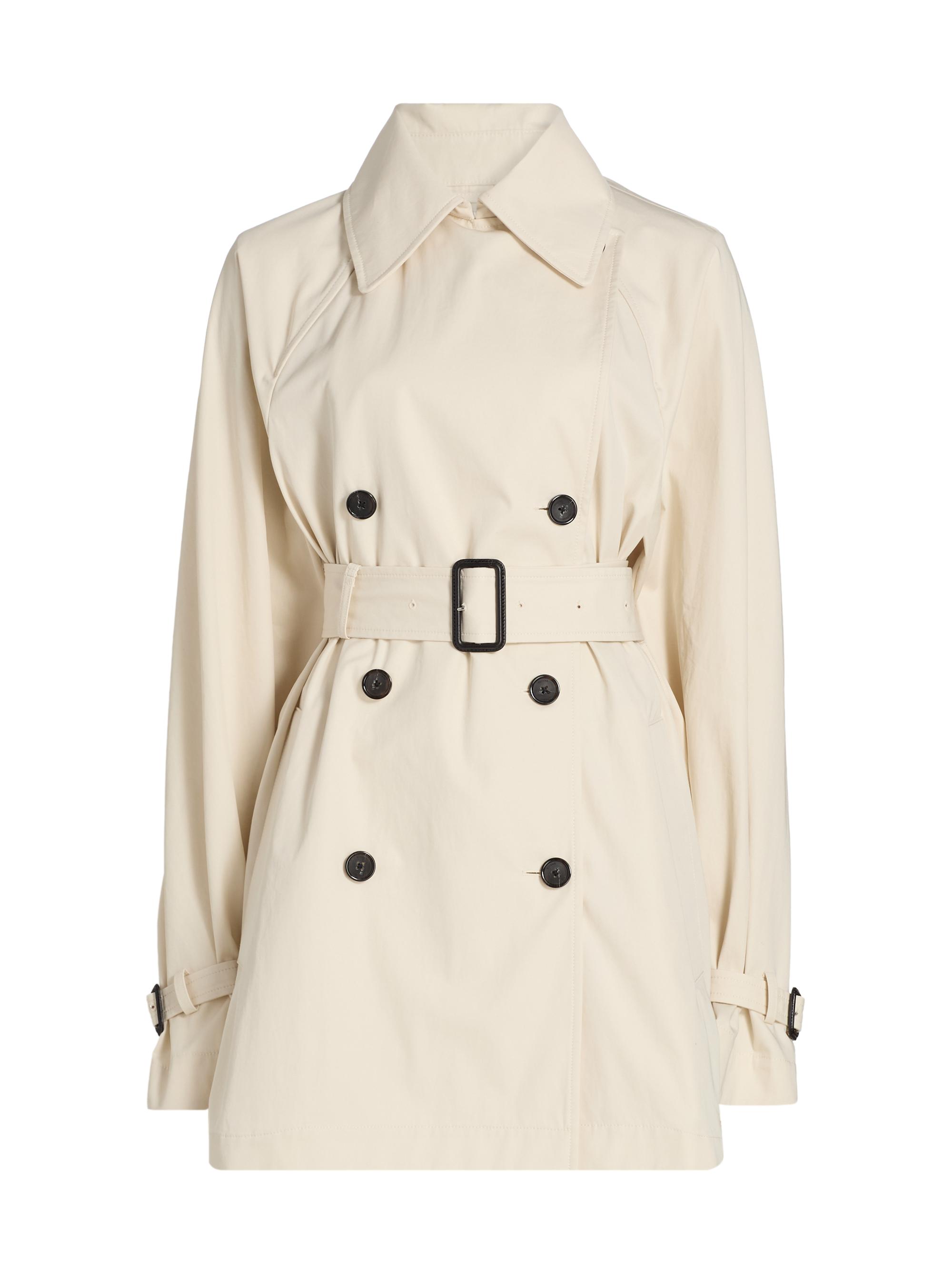 Washed Cotton Trench Coat