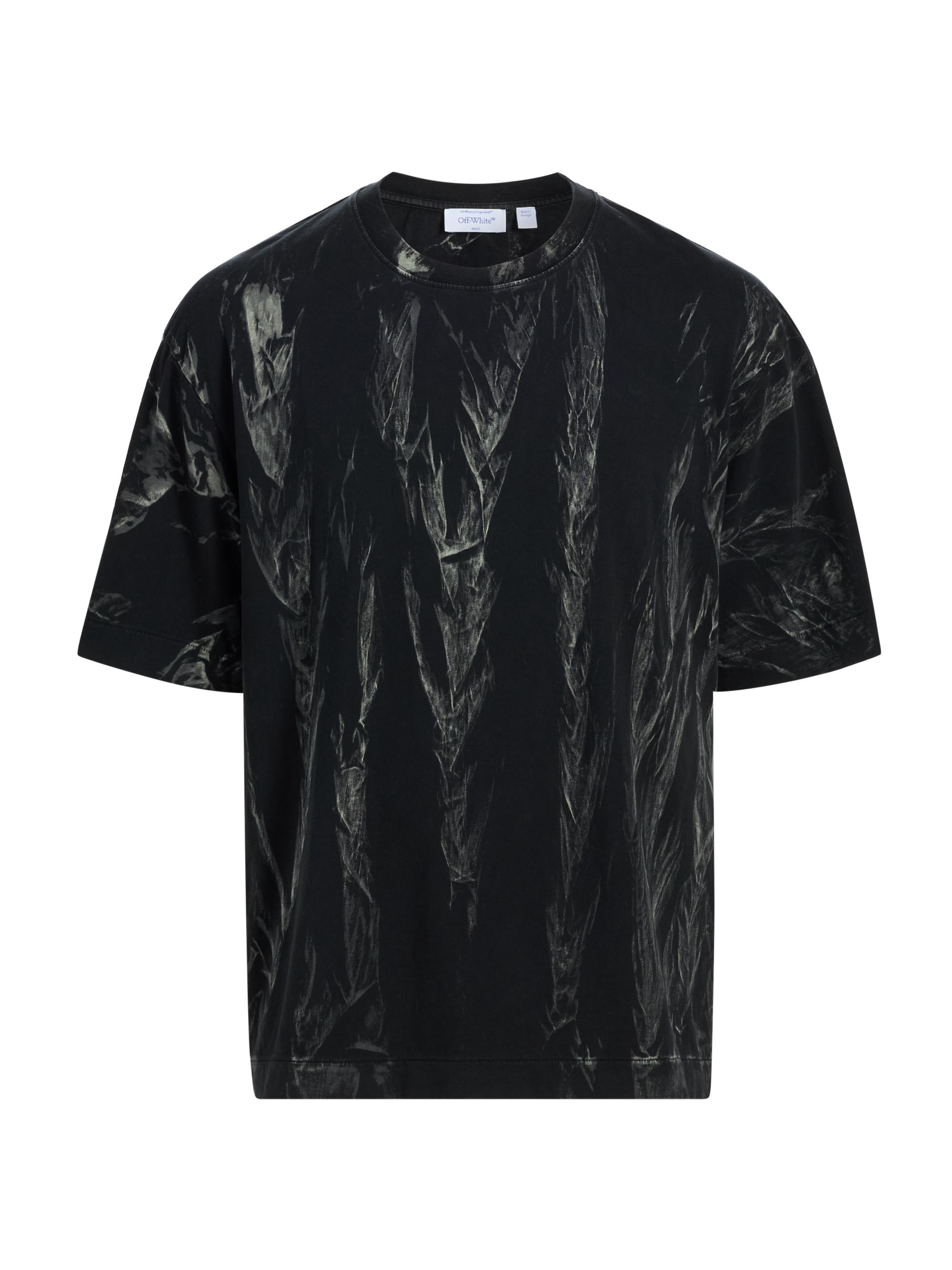 Off-White Men's Arrow Acid Skate Crewneck T-Shirt - Mint