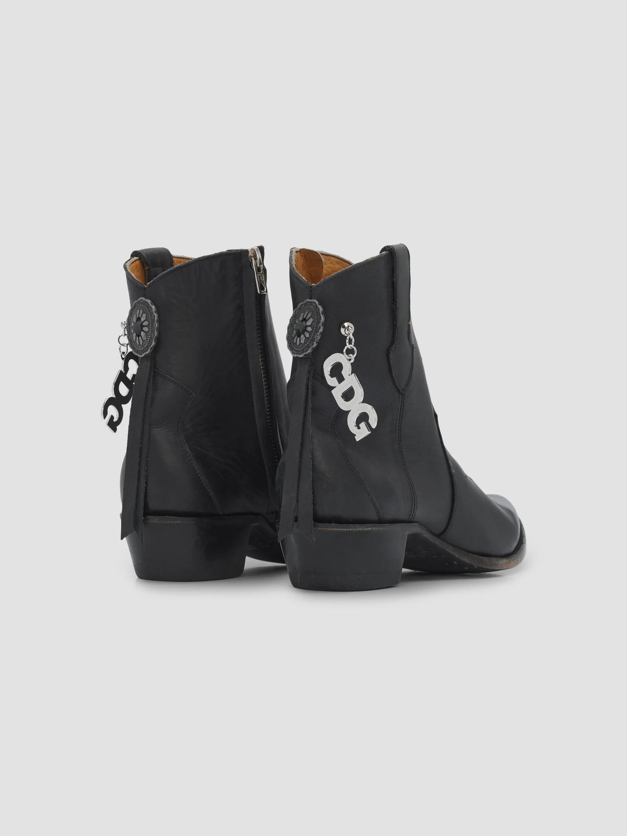 Comme des Garçons CDG X Mexicana Leather Ankle Boots | Saks Fifth
