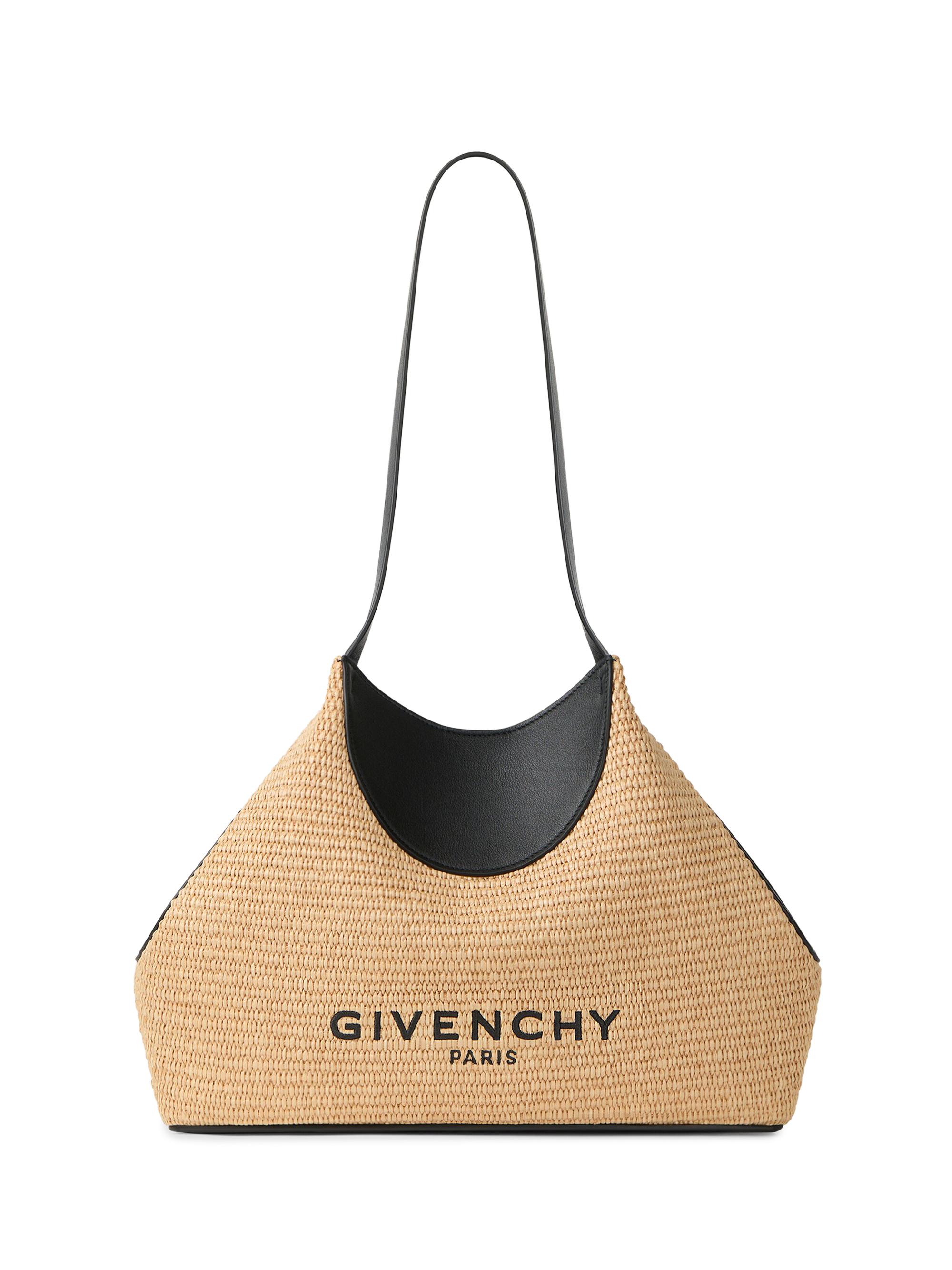 Givenchy Women's  Facet Tote Bag in Raffia - Natural