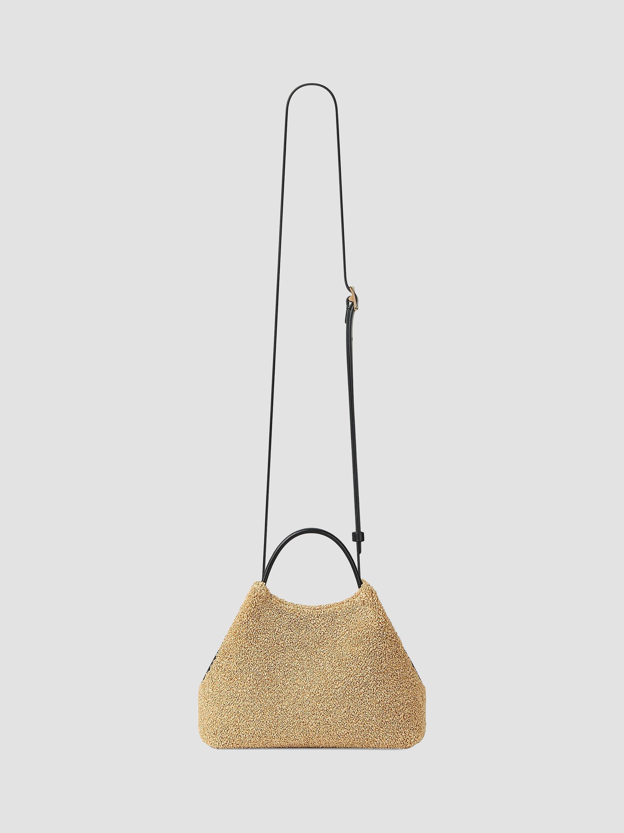 Givenchy Nano Facet Top Handle Bag in Sponge Raffia | Saks Fifth Avenue