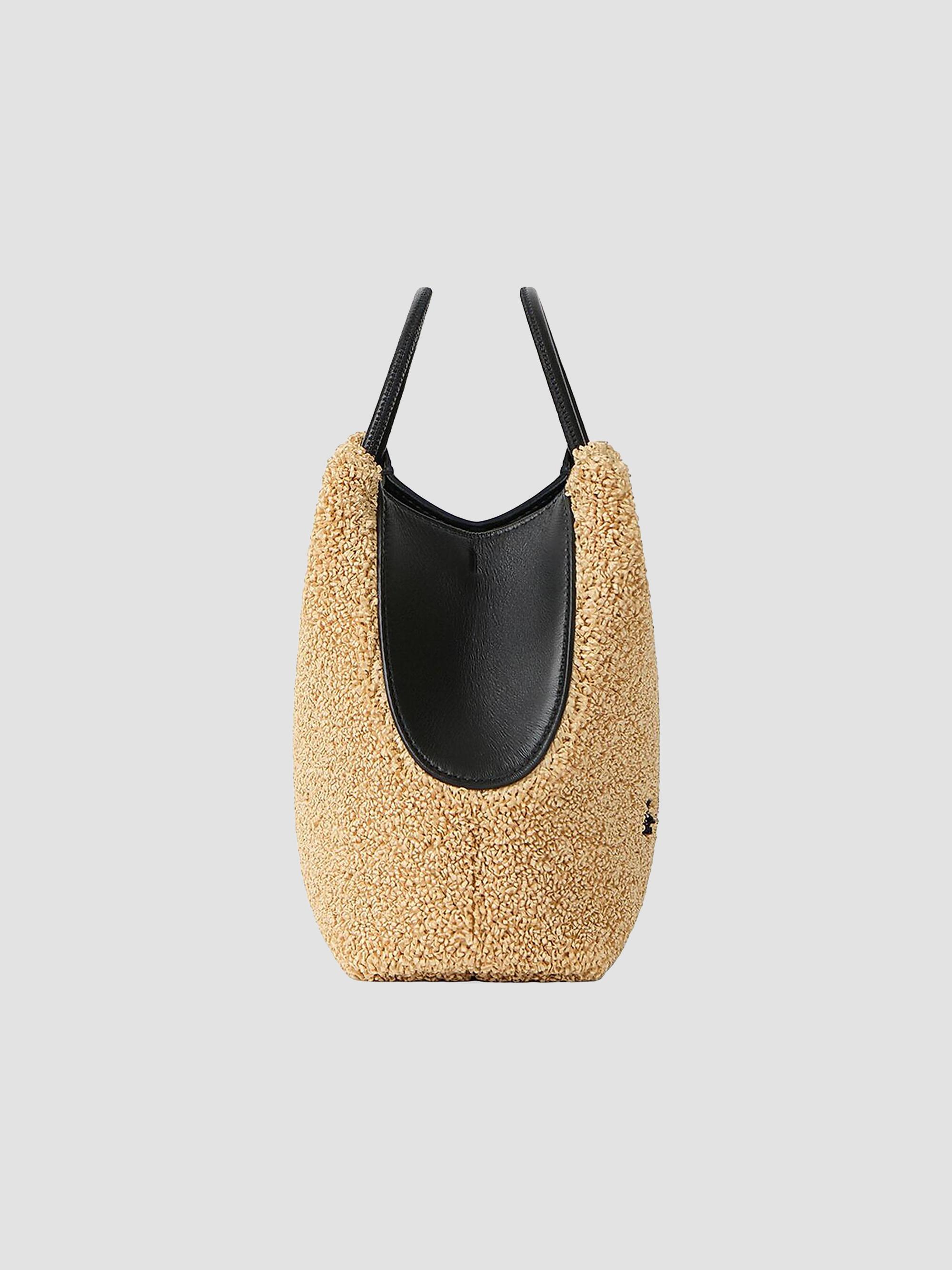 Givenchy Nano Facet Top Handle Bag in Sponge Raffia | Saks Fifth Avenue