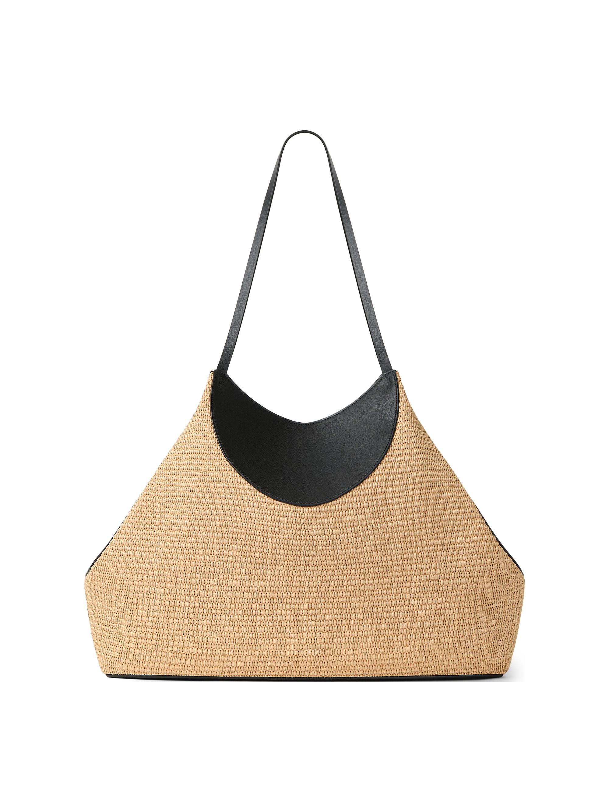 Givenchy Medium Facet Tote Bag in Raffia | Saks Fifth Avenue