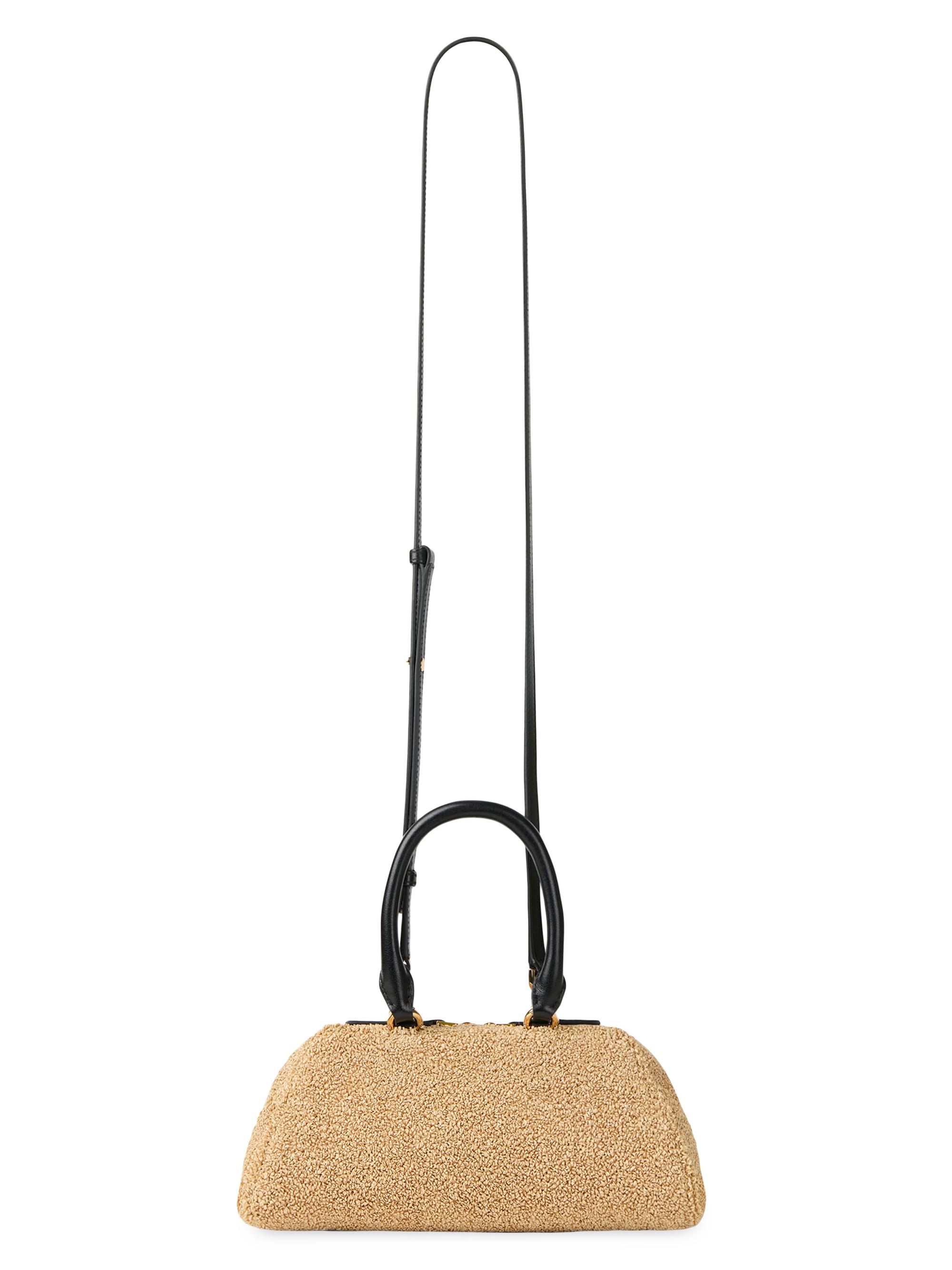 Givenchy Mini Antigona East-West Top Handle Bag in Sponge Raffia