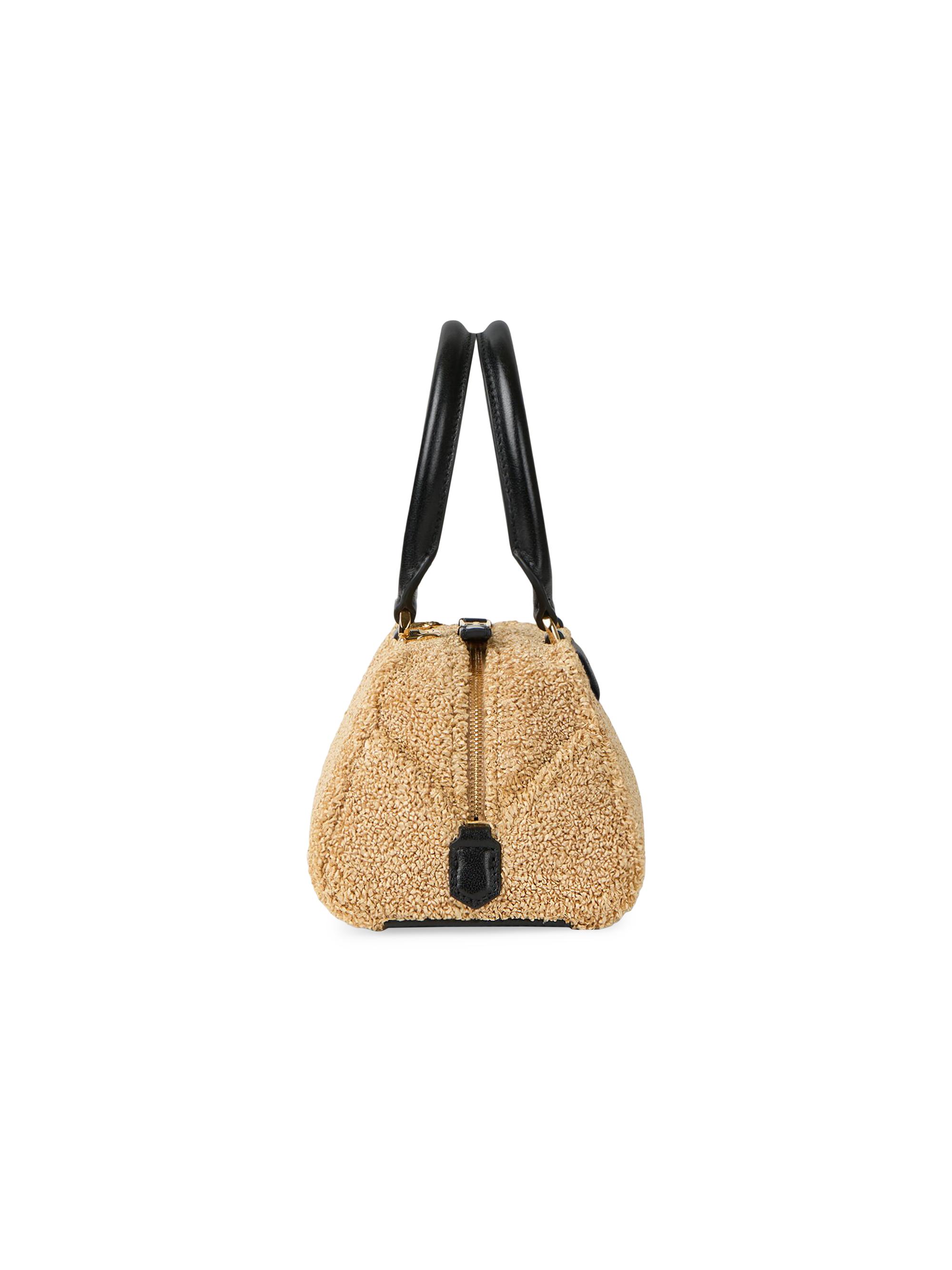 Givenchy Mini Antigona East-West Top Handle Bag in Sponge Raffia