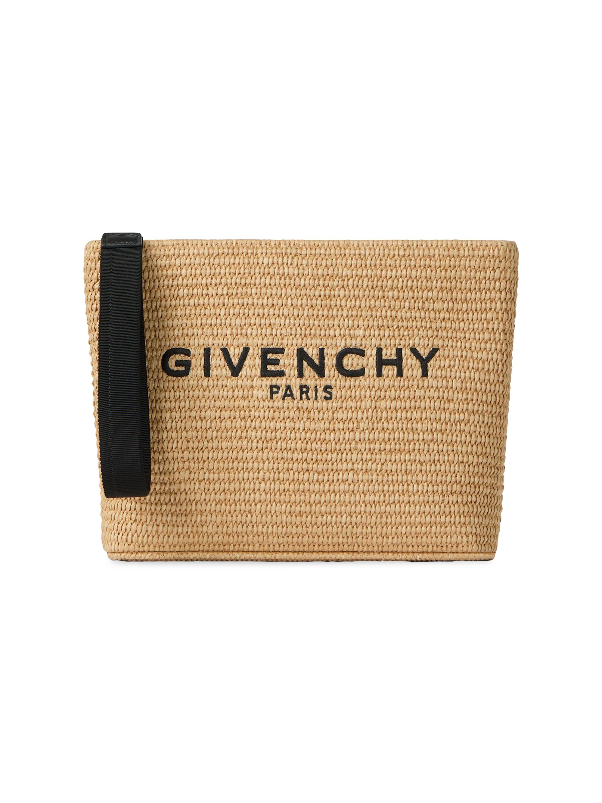Givenchy Women's Pouch in Raffia - Natural